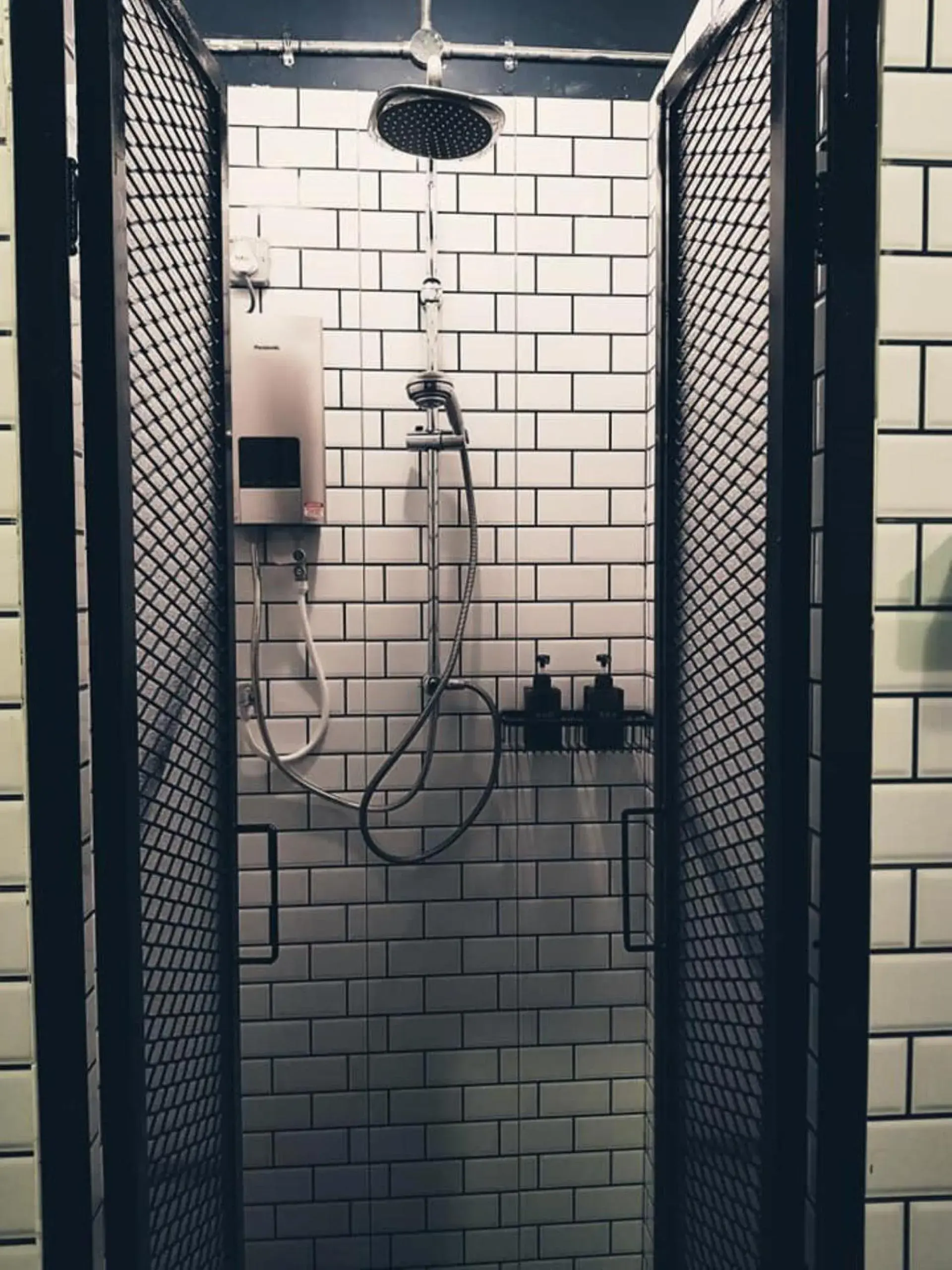 Shower, Bathroom in The Brownstone Hostel & Space