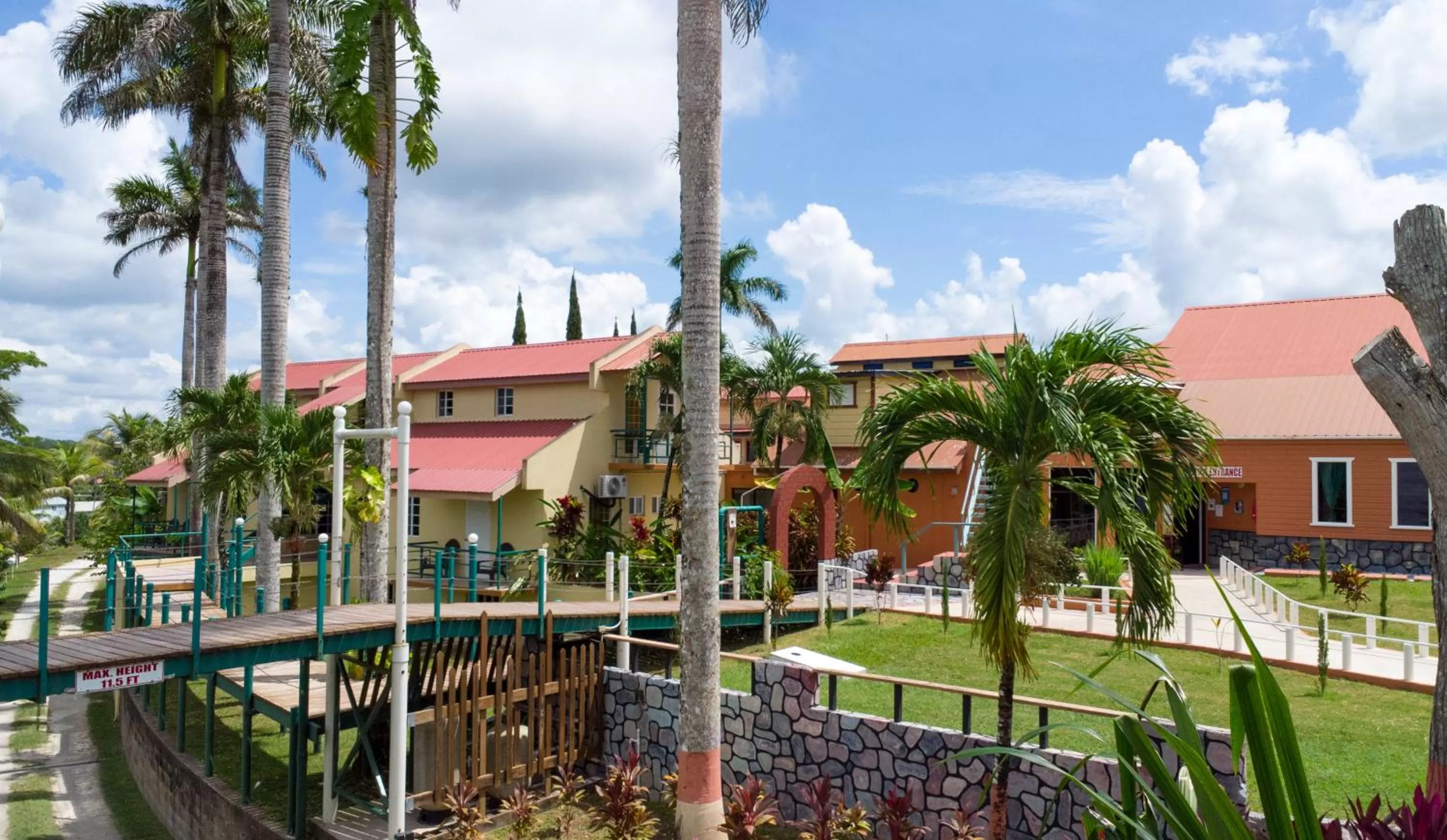 Property building in Rumors Resort Hotel