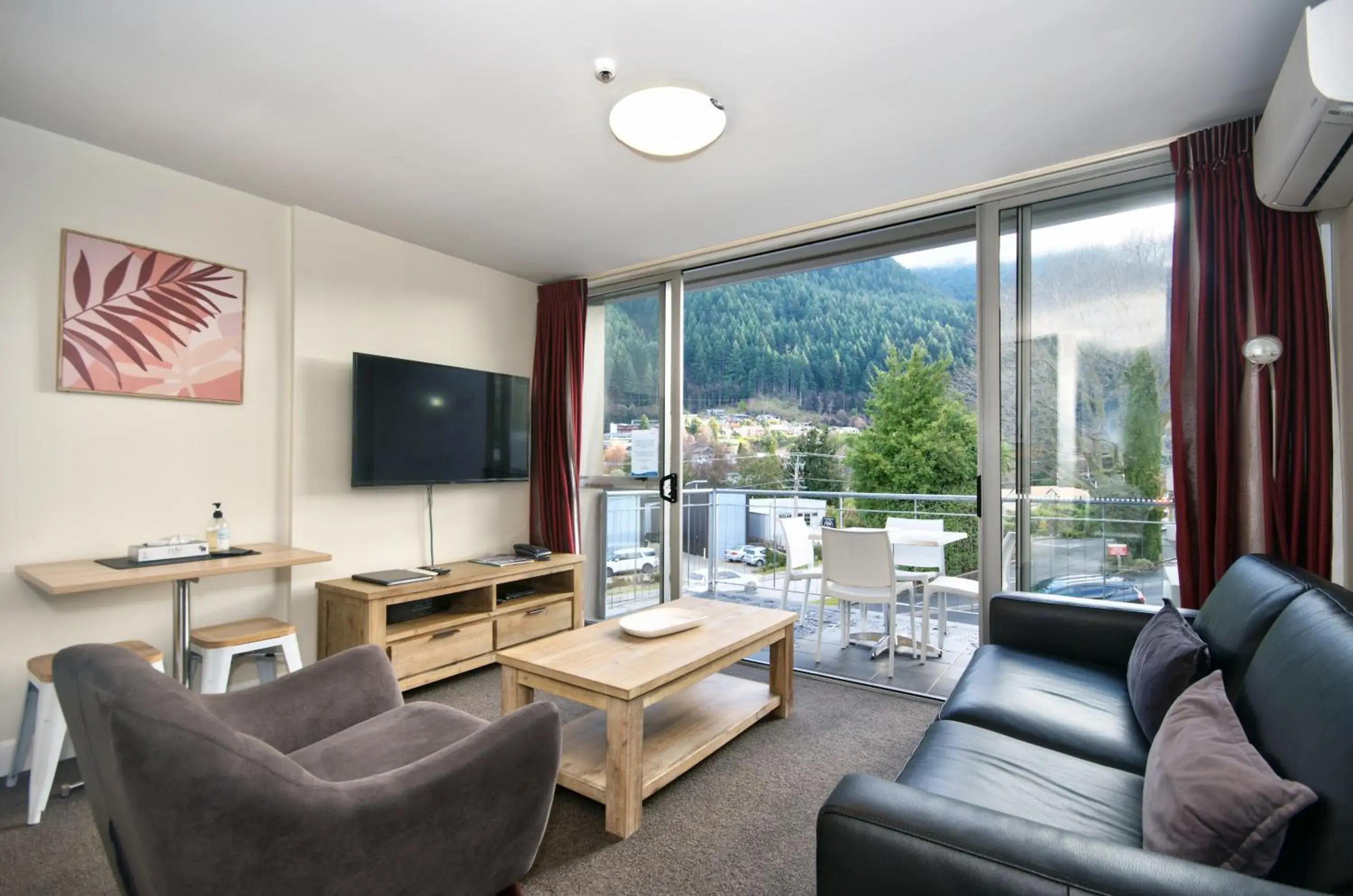 Seating Area in The Whistler Holiday Apartments