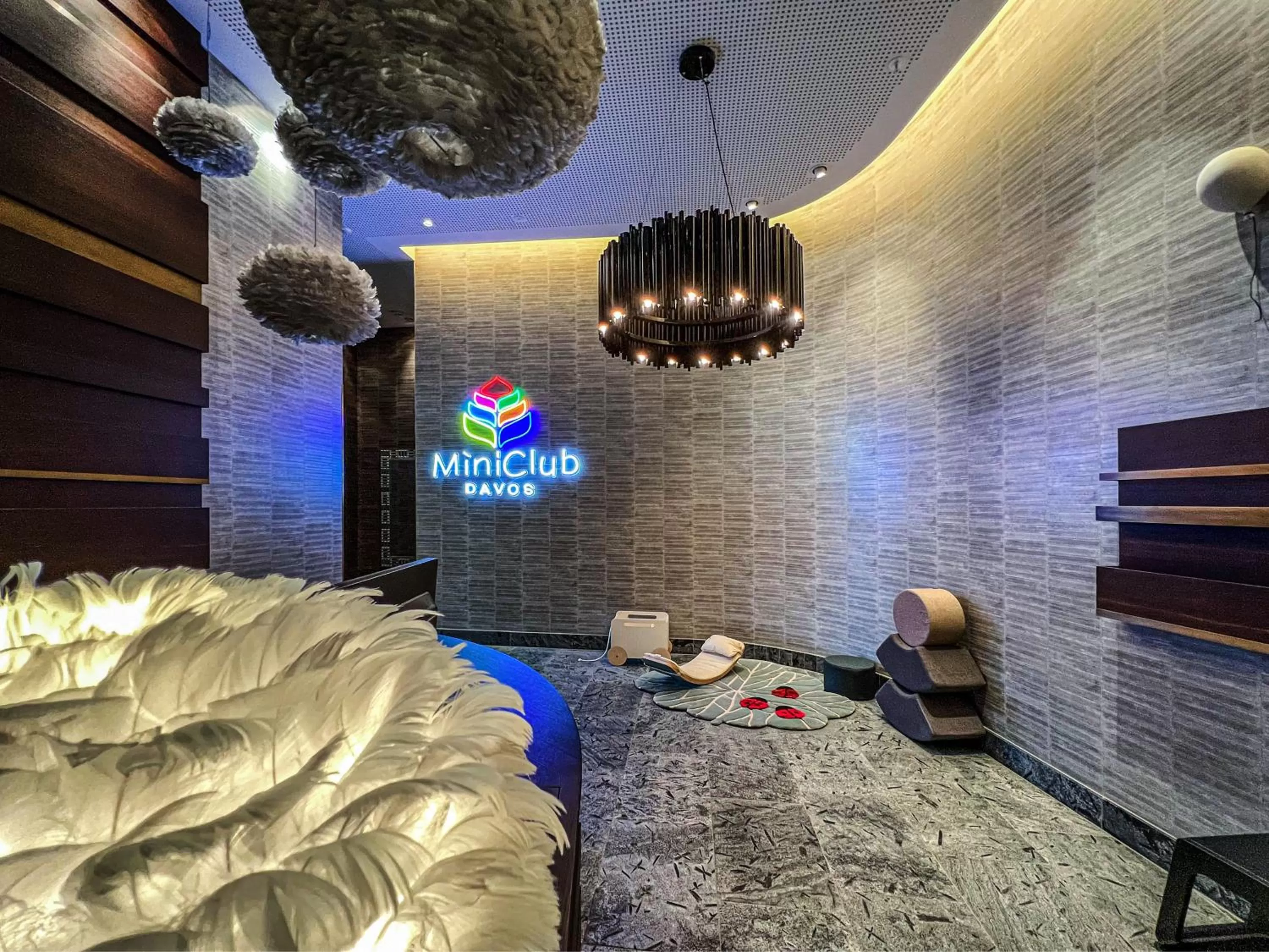 Kids's club, Bed in AlpenGold Hotel Davos