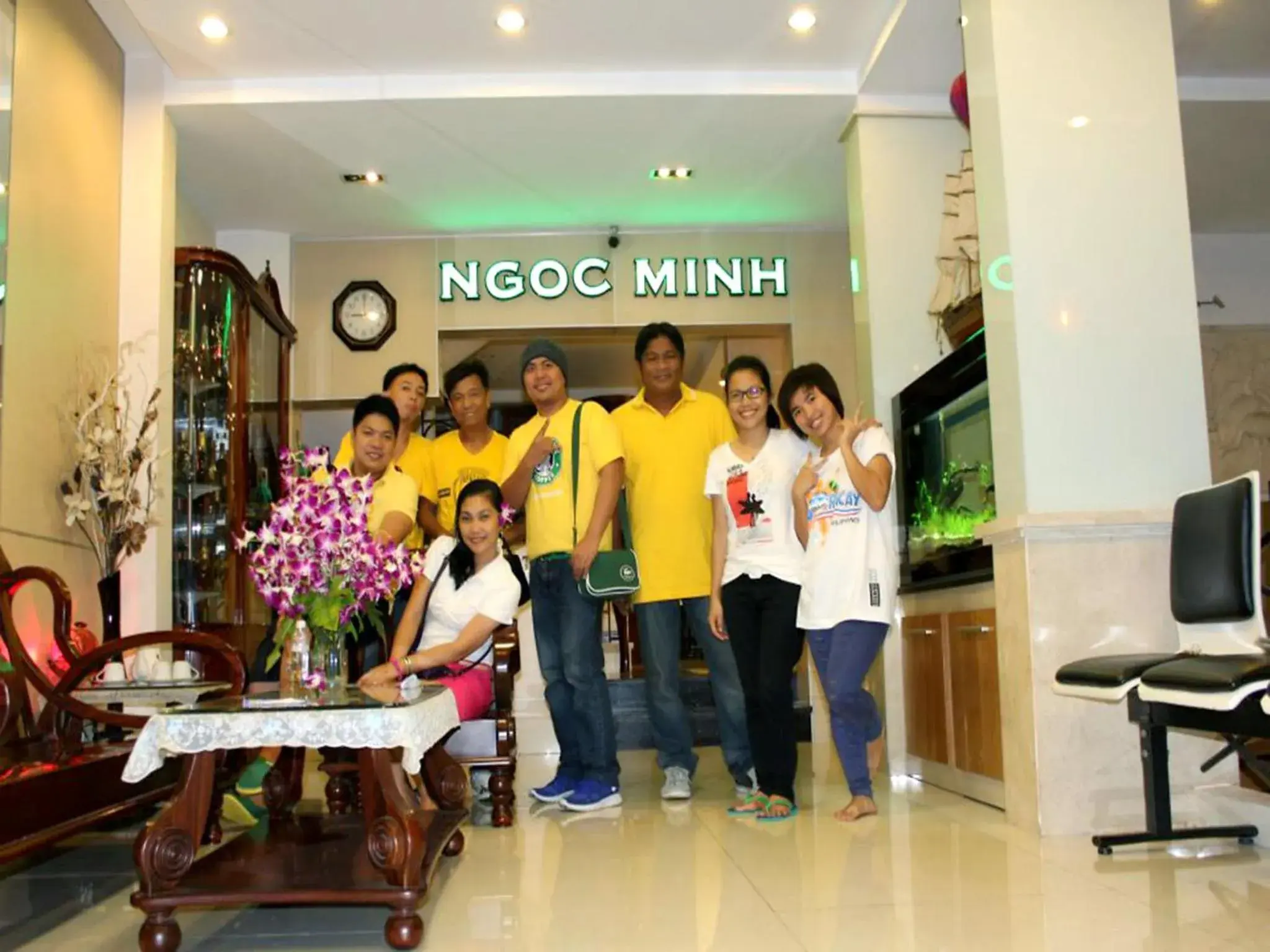 Staff in Ngoc Minh Hotel