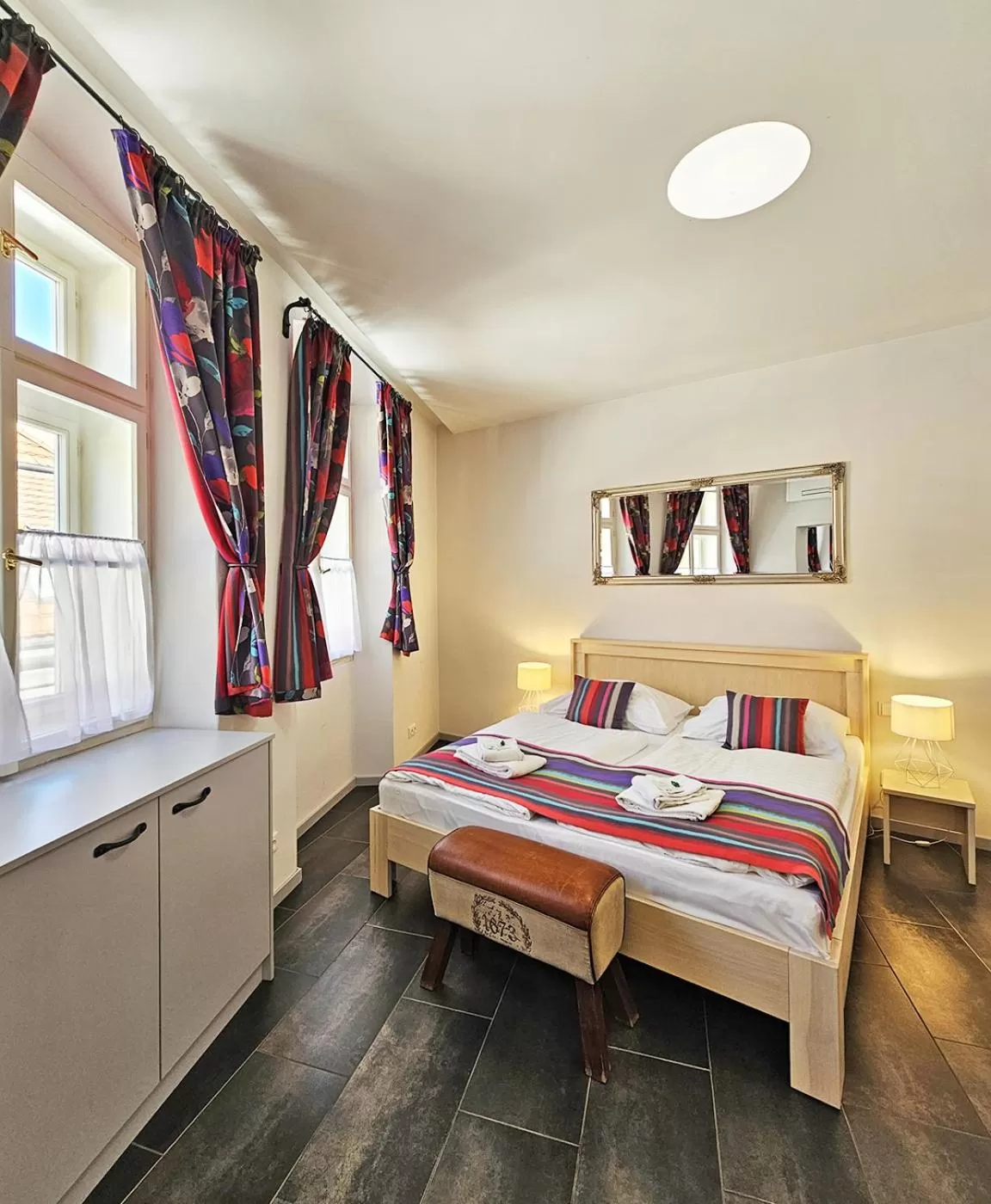 Bedroom, Bed in Historic Centre Residence