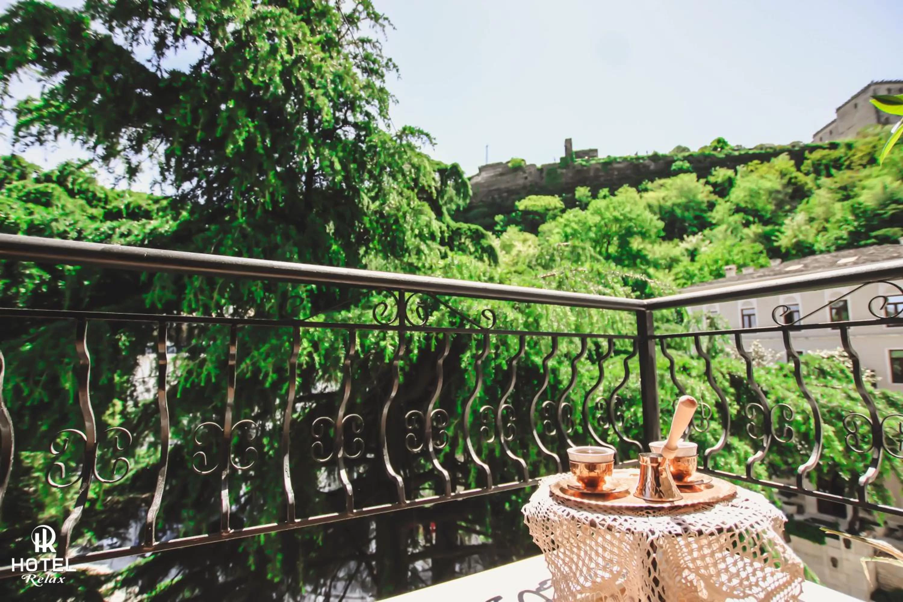 Balcony/Terrace in Hotel Relax