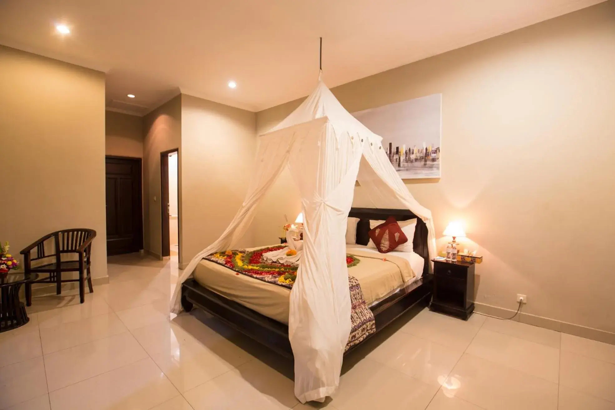 Bedroom, Bed in Villa Mandi Ubud