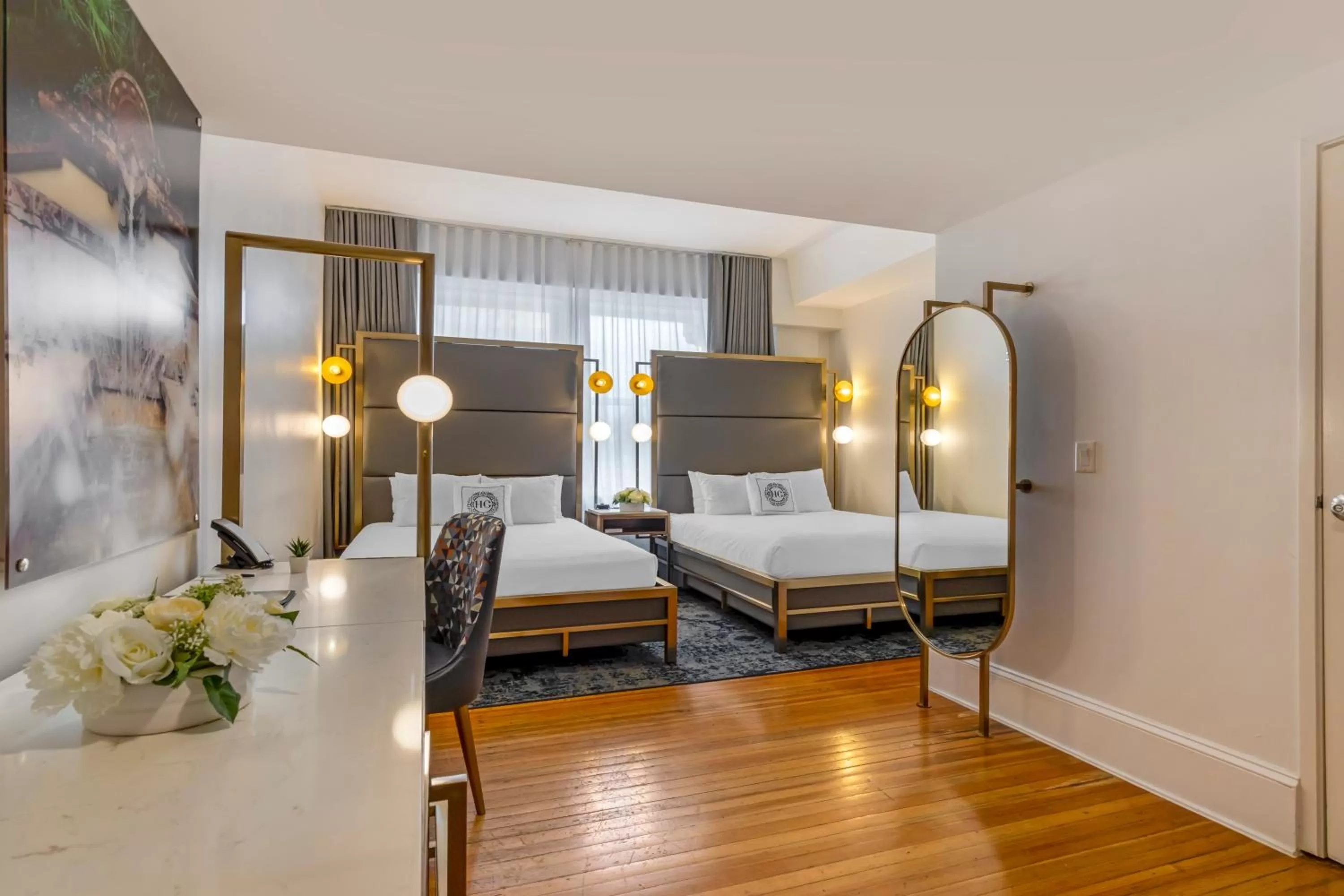 Bedroom, Bed in Hotel Gibbs Downtown Riverwalk