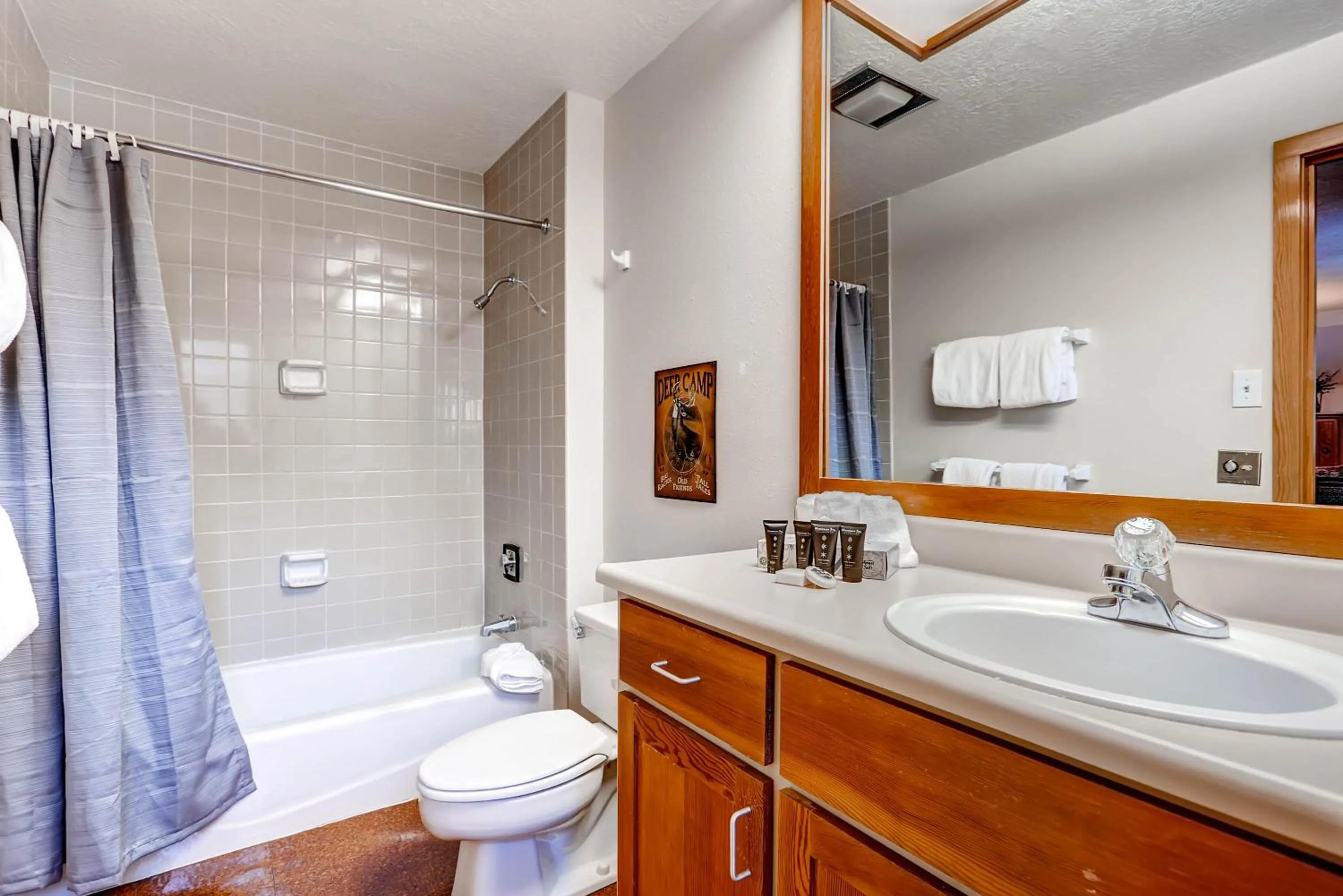 Bathroom in Evergreen Condominiums by Keystone Resort