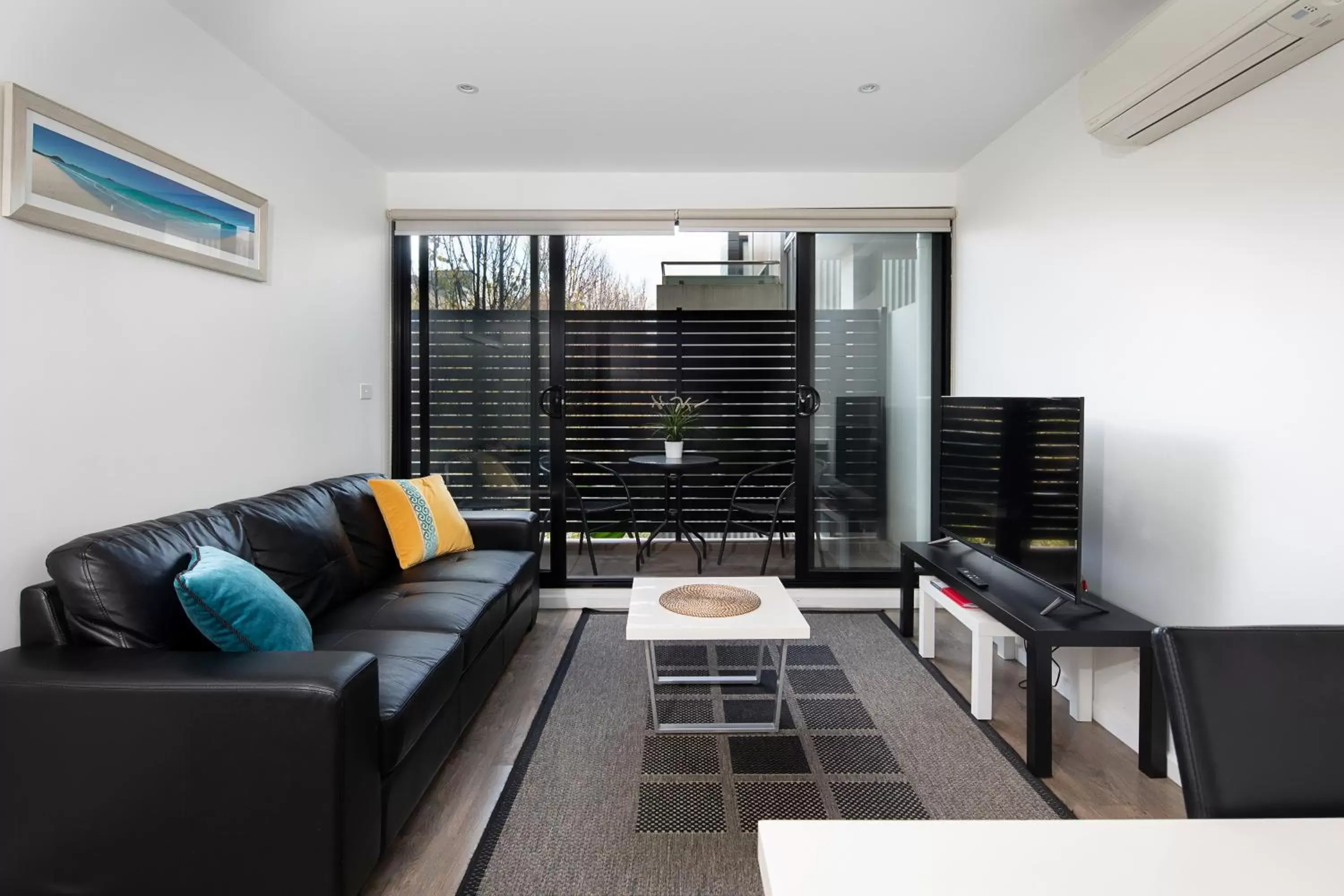 TV and multimedia, Seating Area in RNR Serviced Apartments North Melbourne