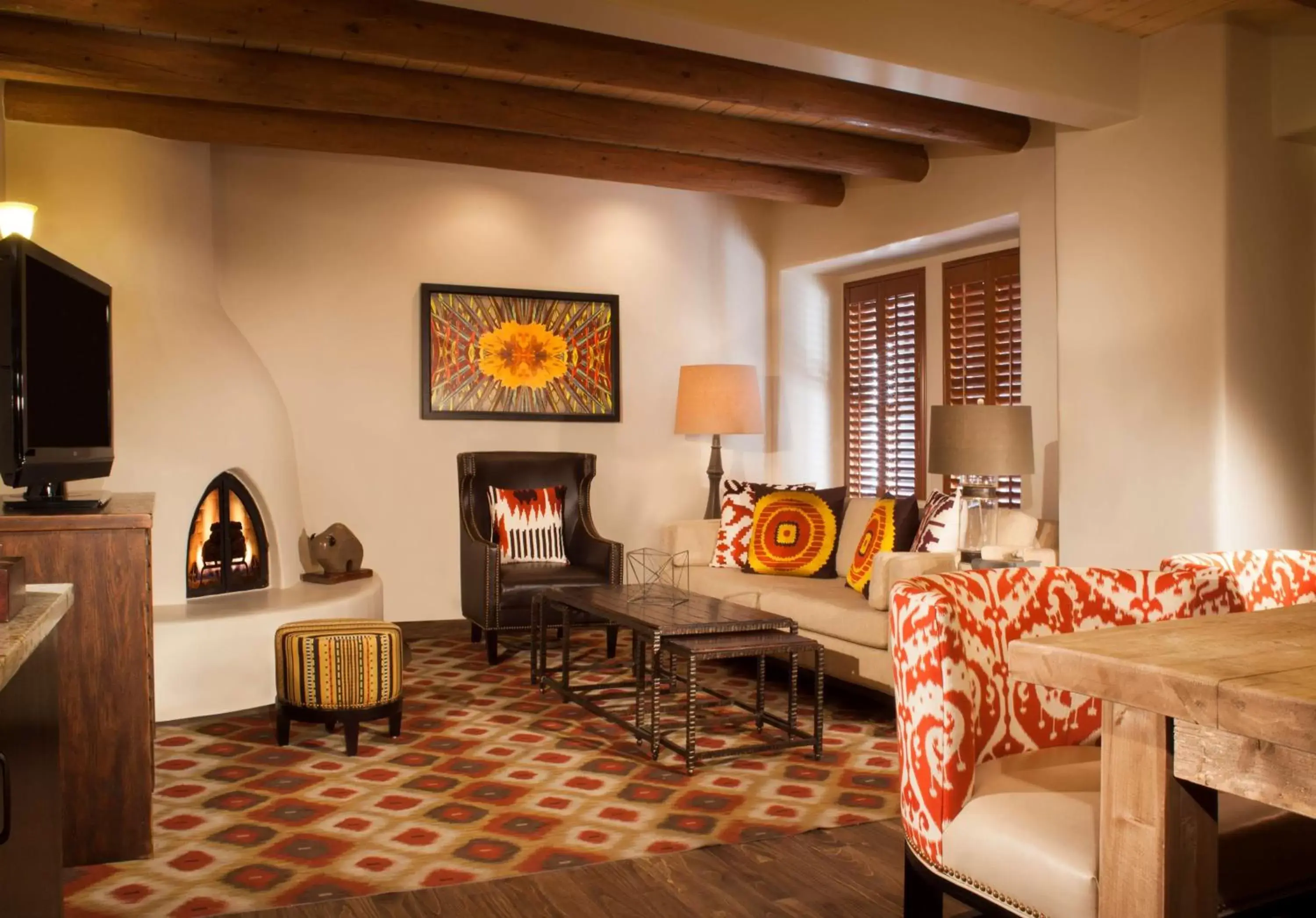 Living room, Seating Area in Hilton Santa Fe Historic Plaza