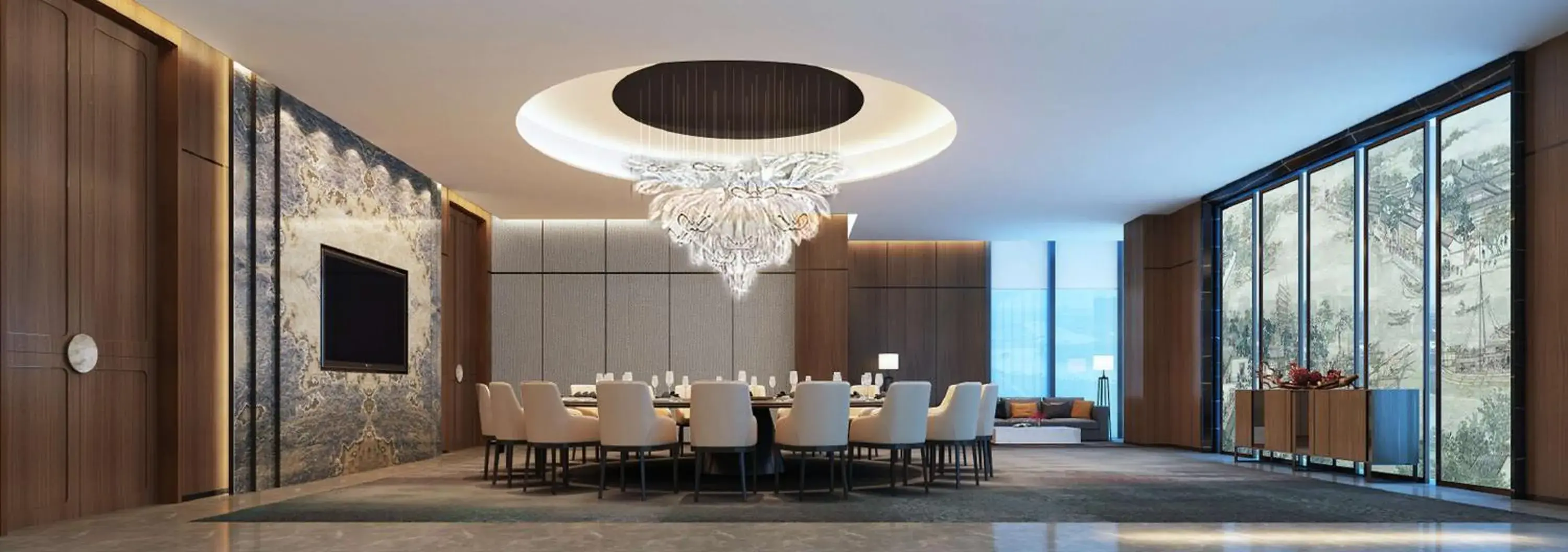 Dining area in Doubletree By Hilton Suzhou Wujiang