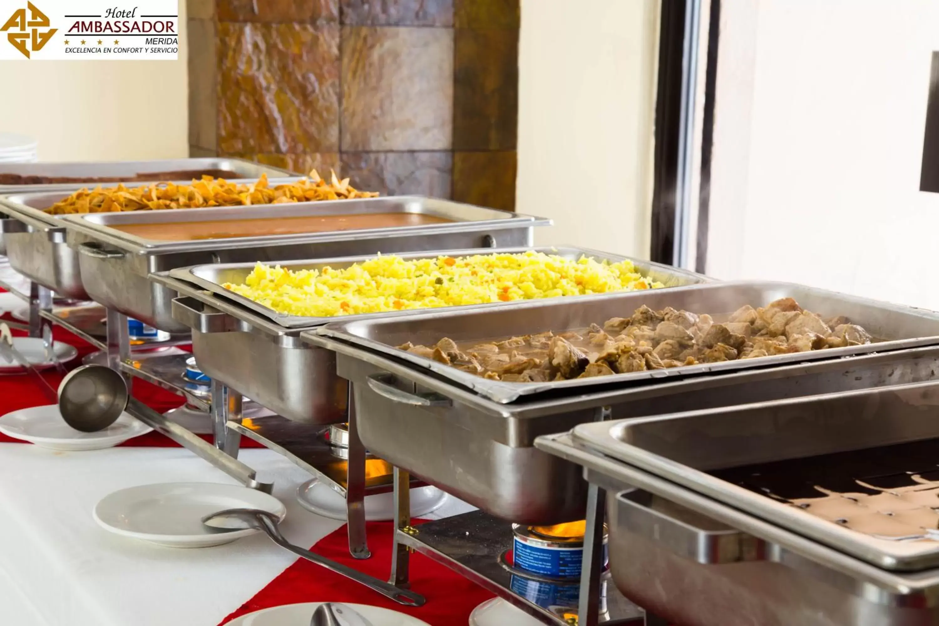 Restaurant/places to eat in Hotel Ambassador Mérida Restaurant/places to eat in Hotel Ambassador Mérida