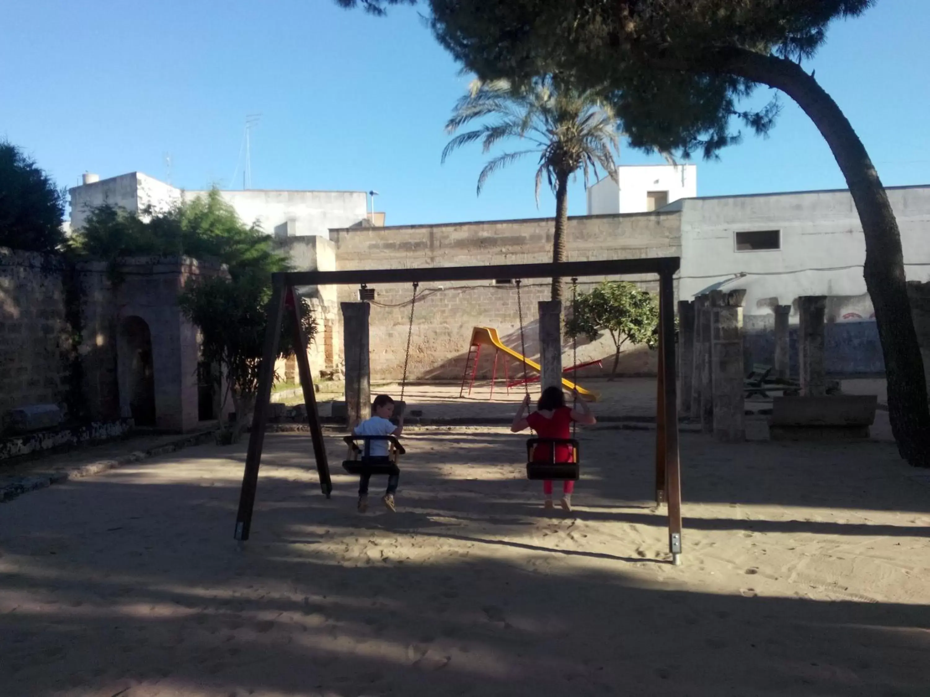 Children play ground in Mamma Lucia