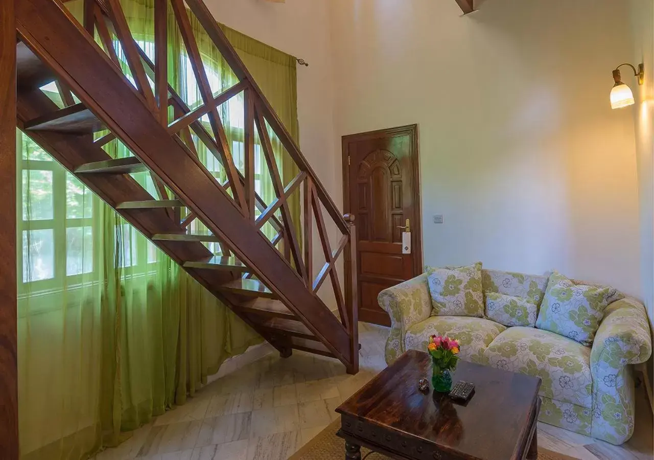 Living room in The Seyyida Hotel and Spa Living room in The Seyyida Hotel and Spa