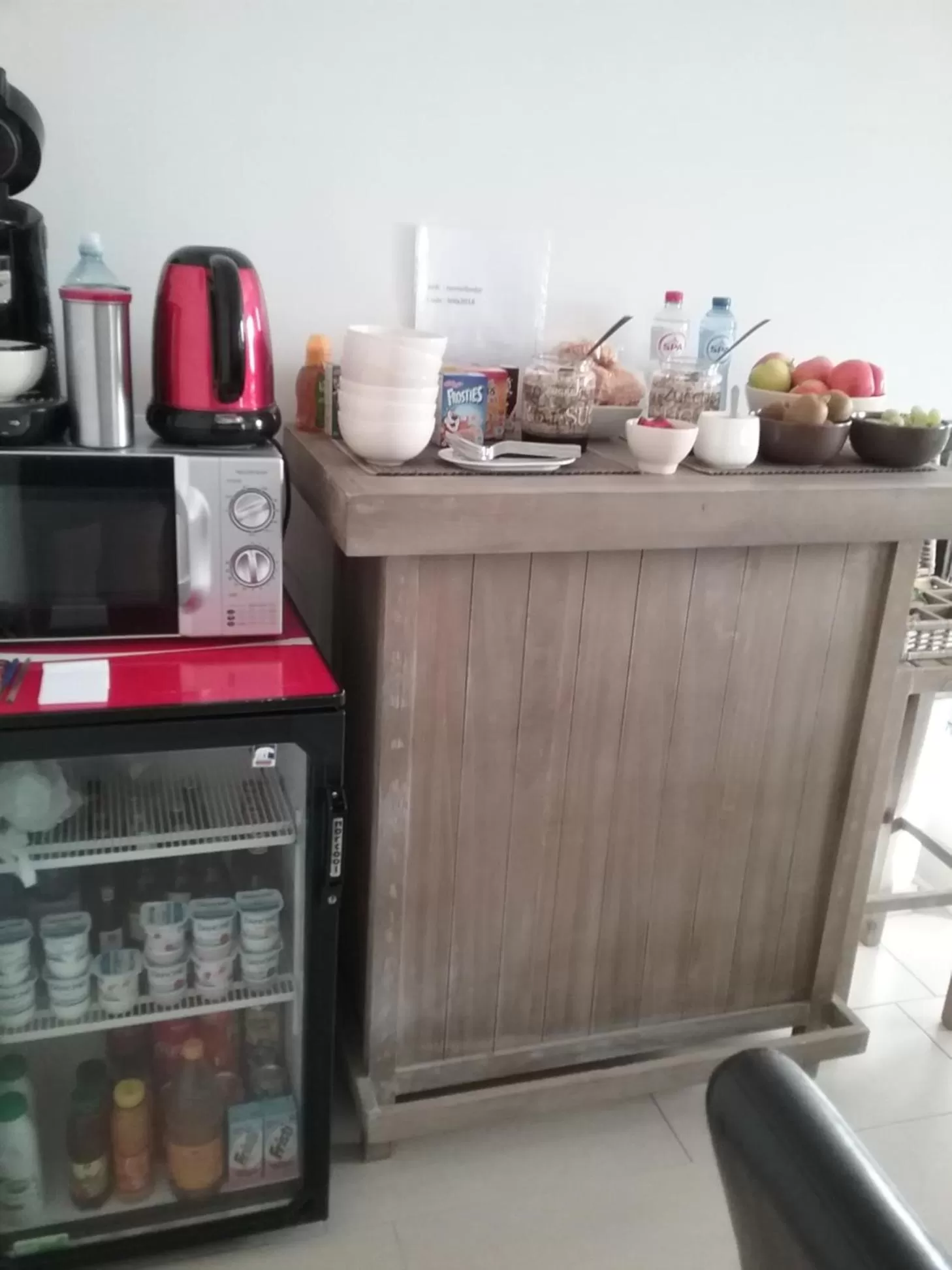 Food close-up in B&B 't Hemelbedje