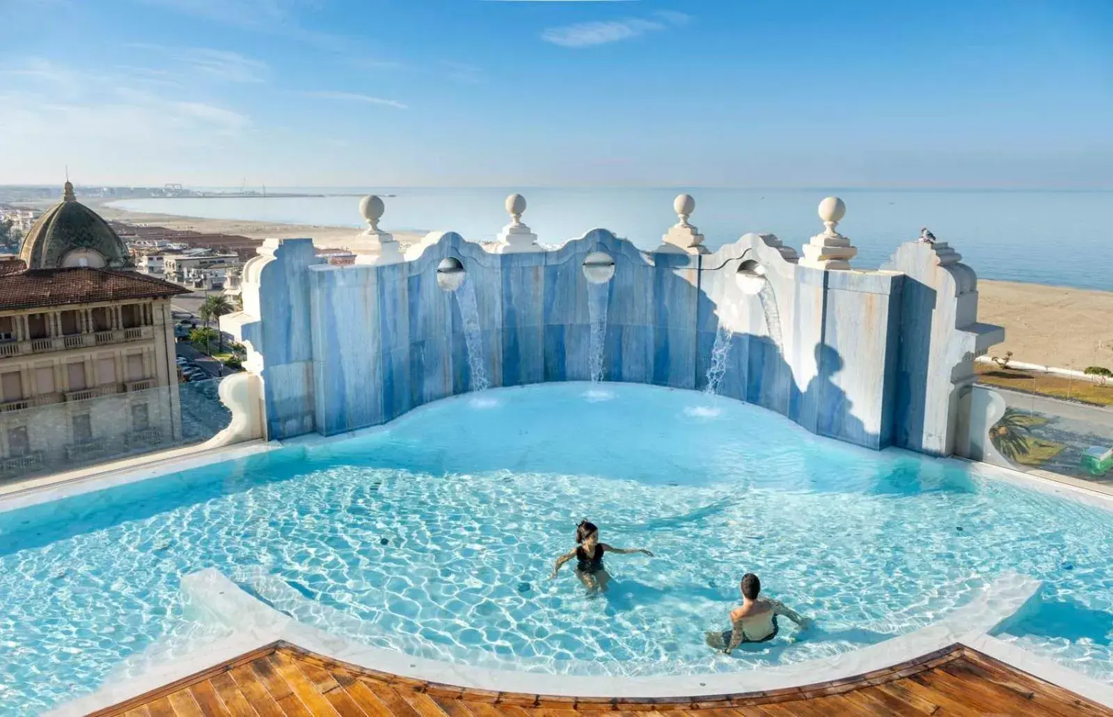 Pool view, Swimming Pool in Grand Hotel Principe Di Piemonte