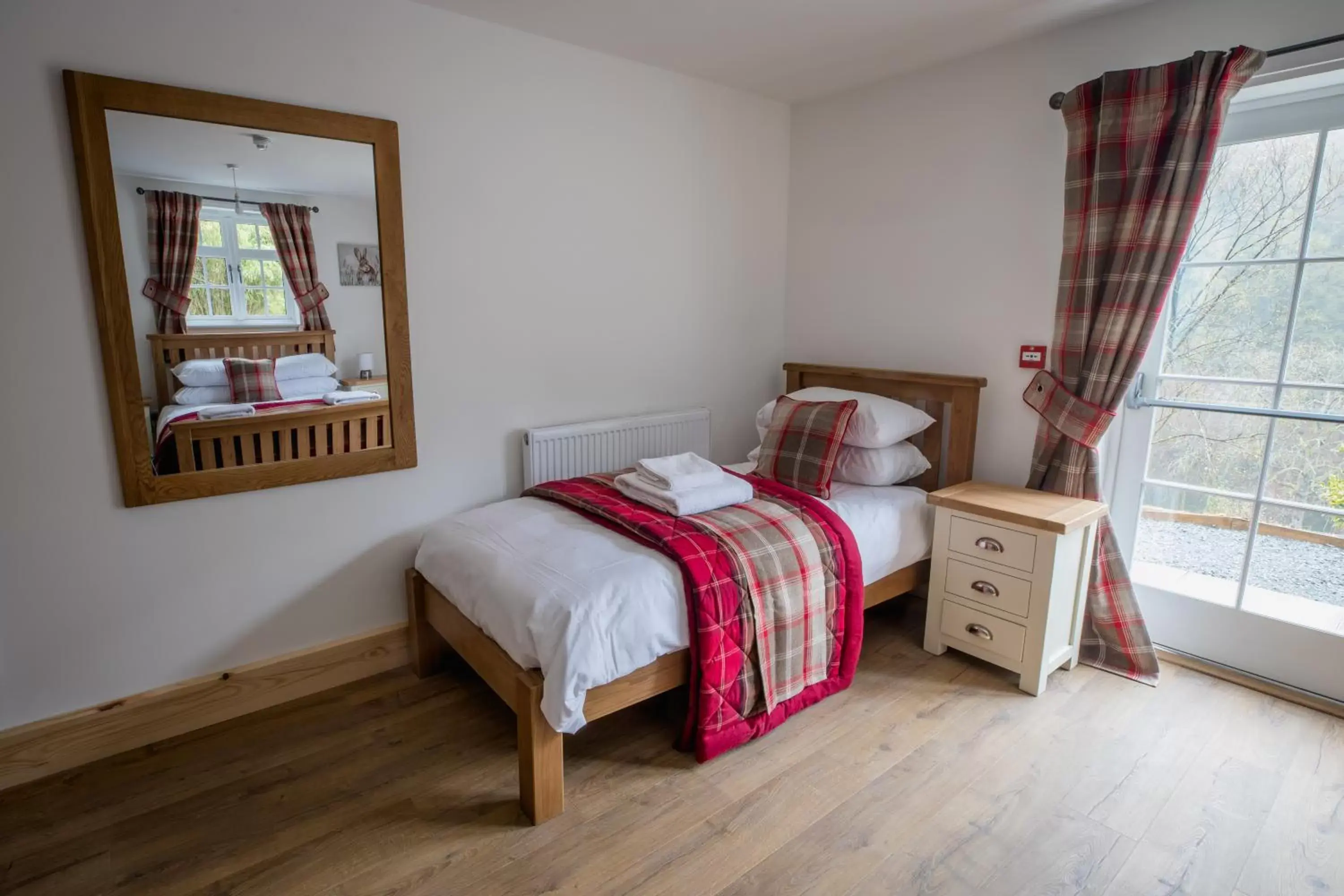 Bed in Penbont House