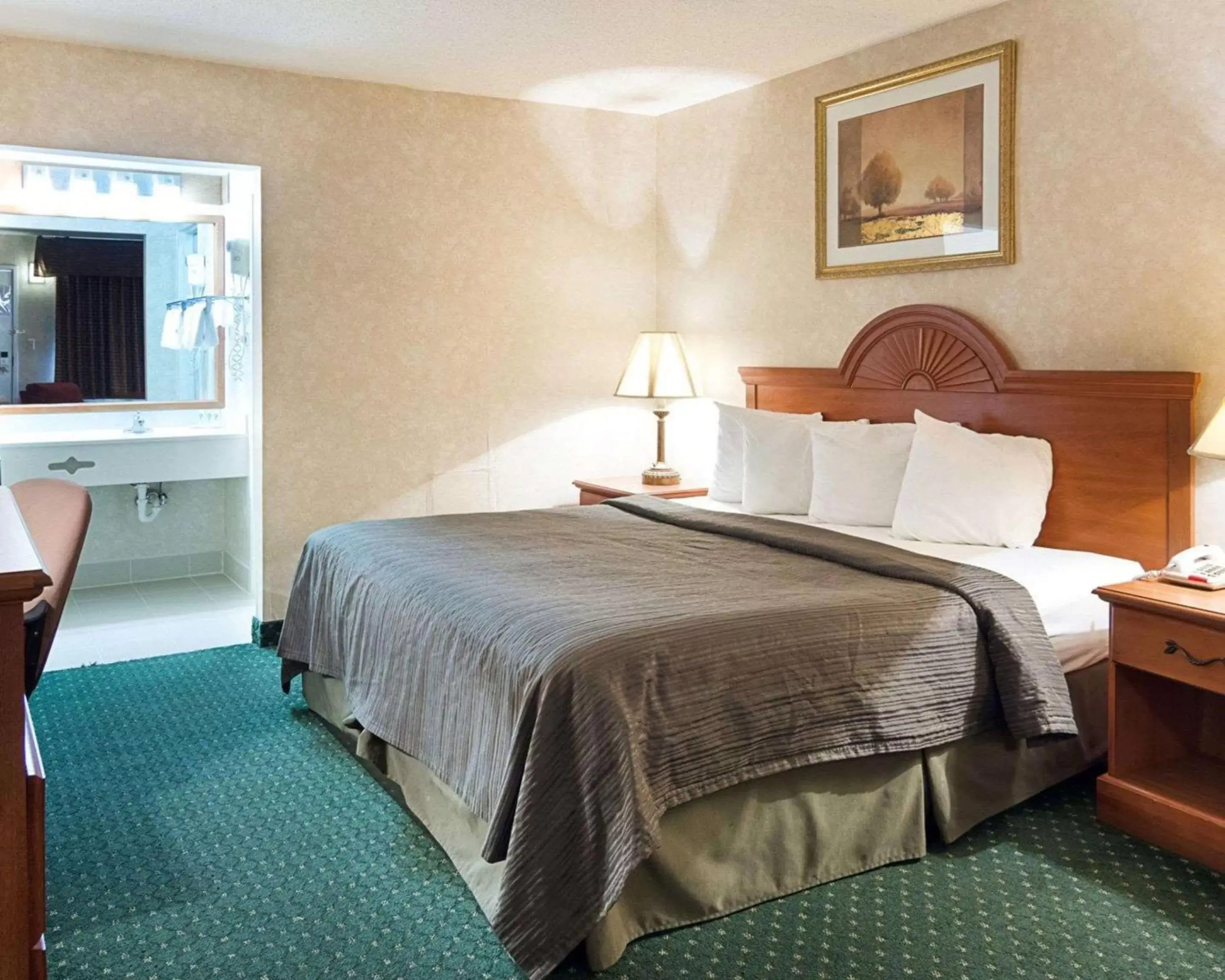 Photo of the whole room, Bed in Quality Inn Petersburg Near Fort Gregg-Adams