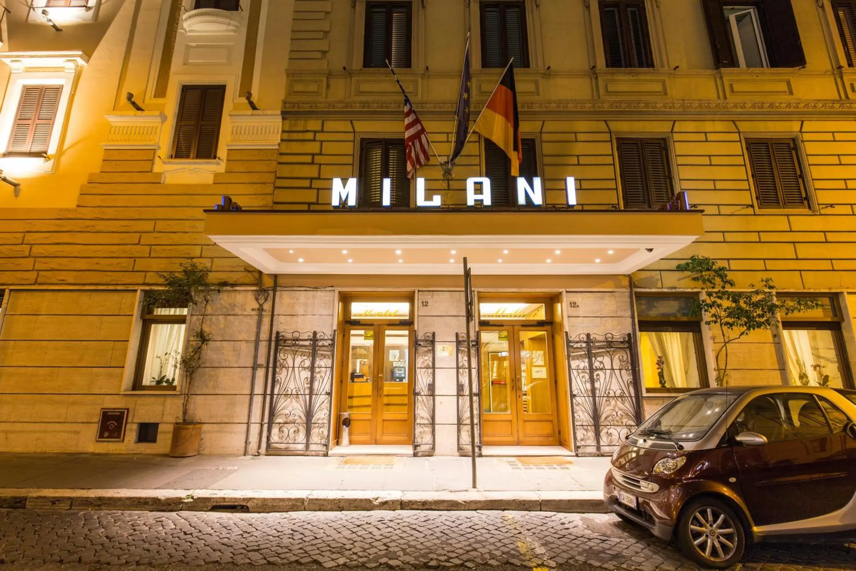 Facade/entrance in Hotel Milani (Pet-friendly)