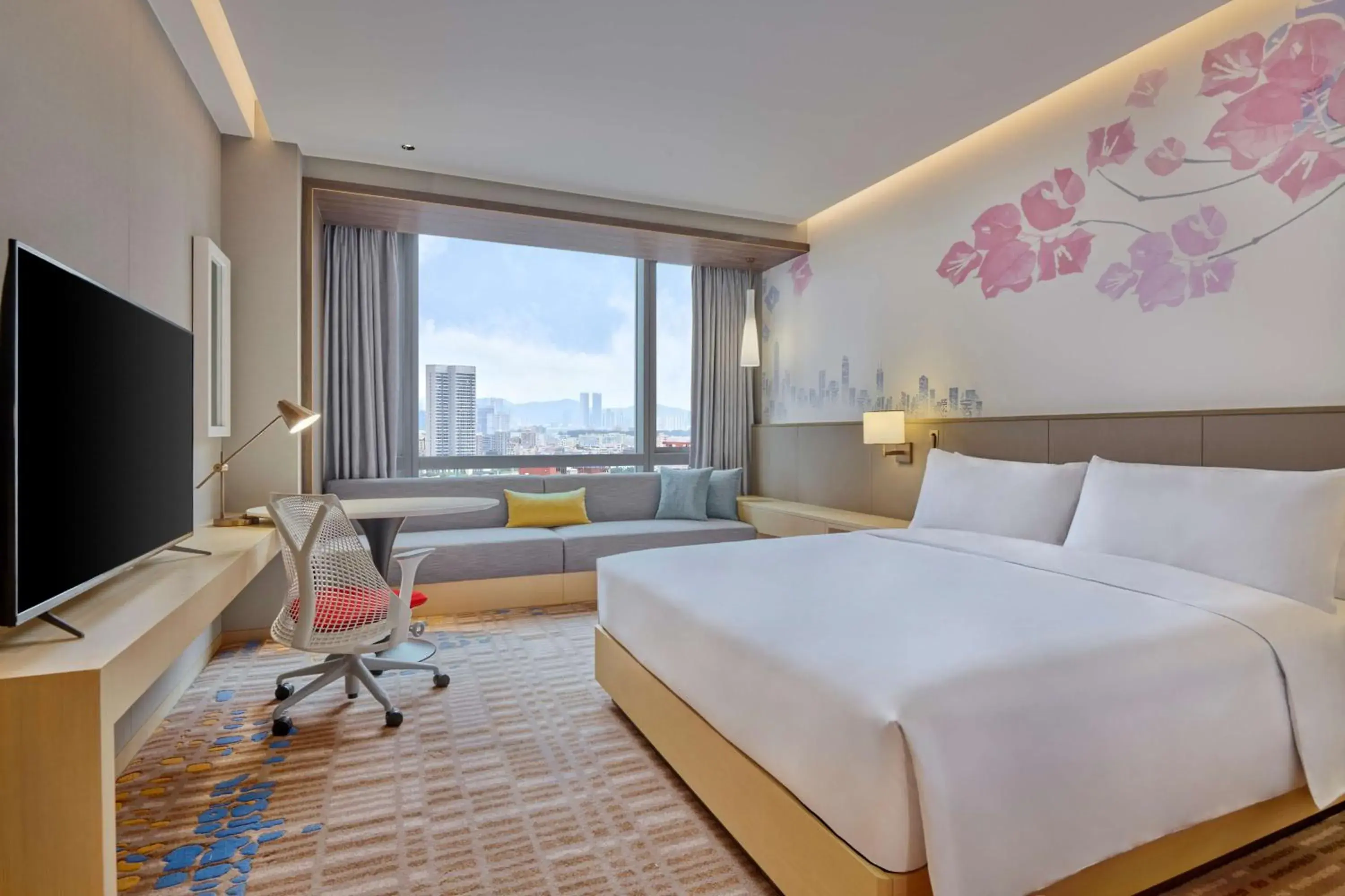 Bed in Hilton Garden Inn Shenzhen Guangming