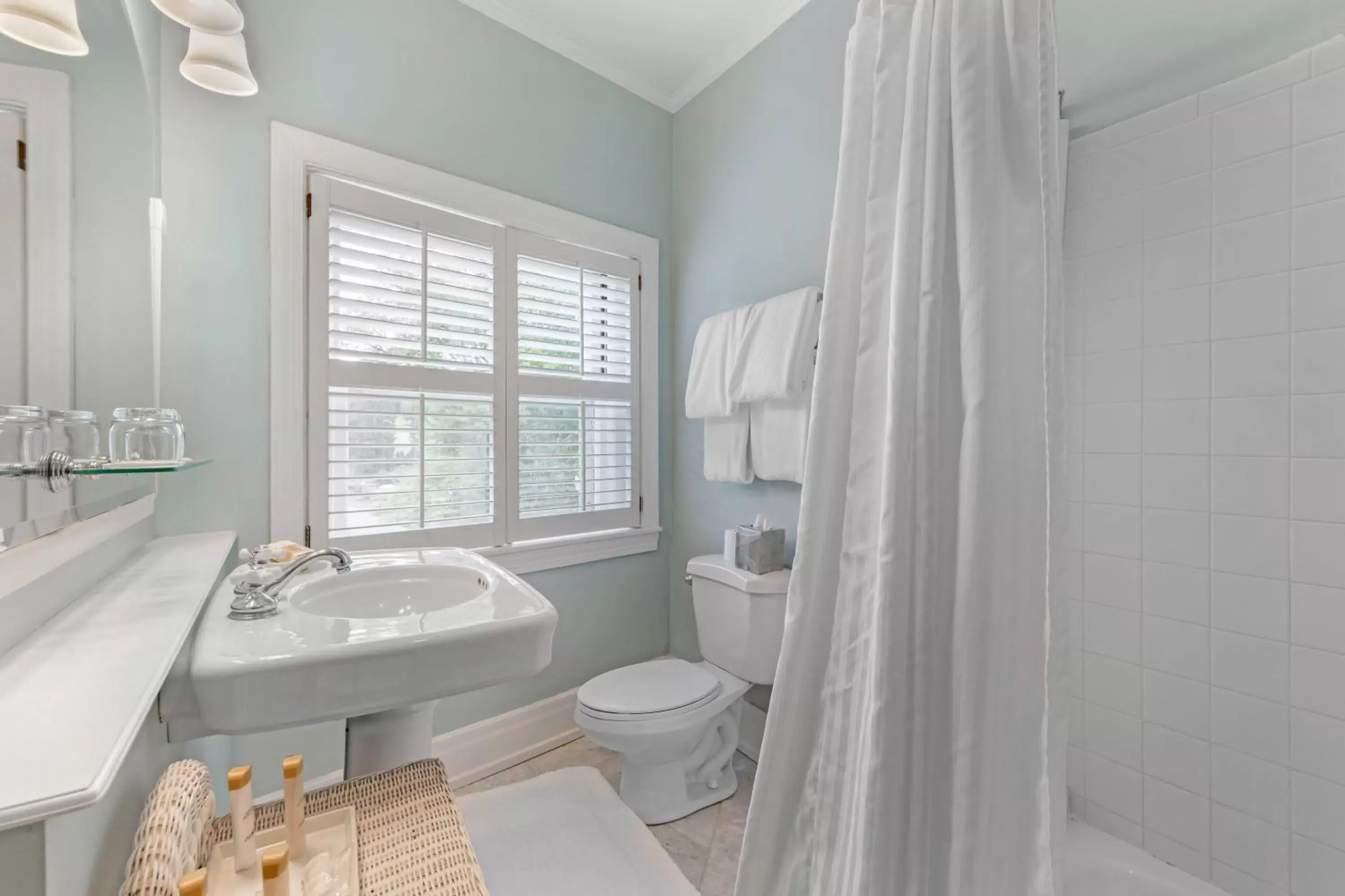 Bathroom in The Omni Homestead Resort