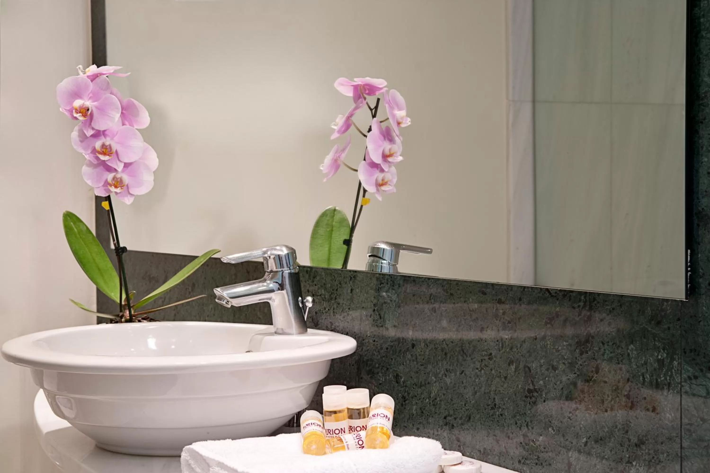 Bathroom in Arion Athens Hotel