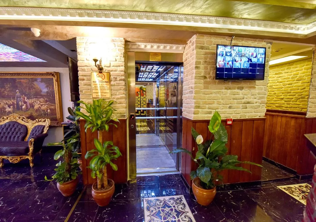 Lobby or reception in Royal Palace Hotel