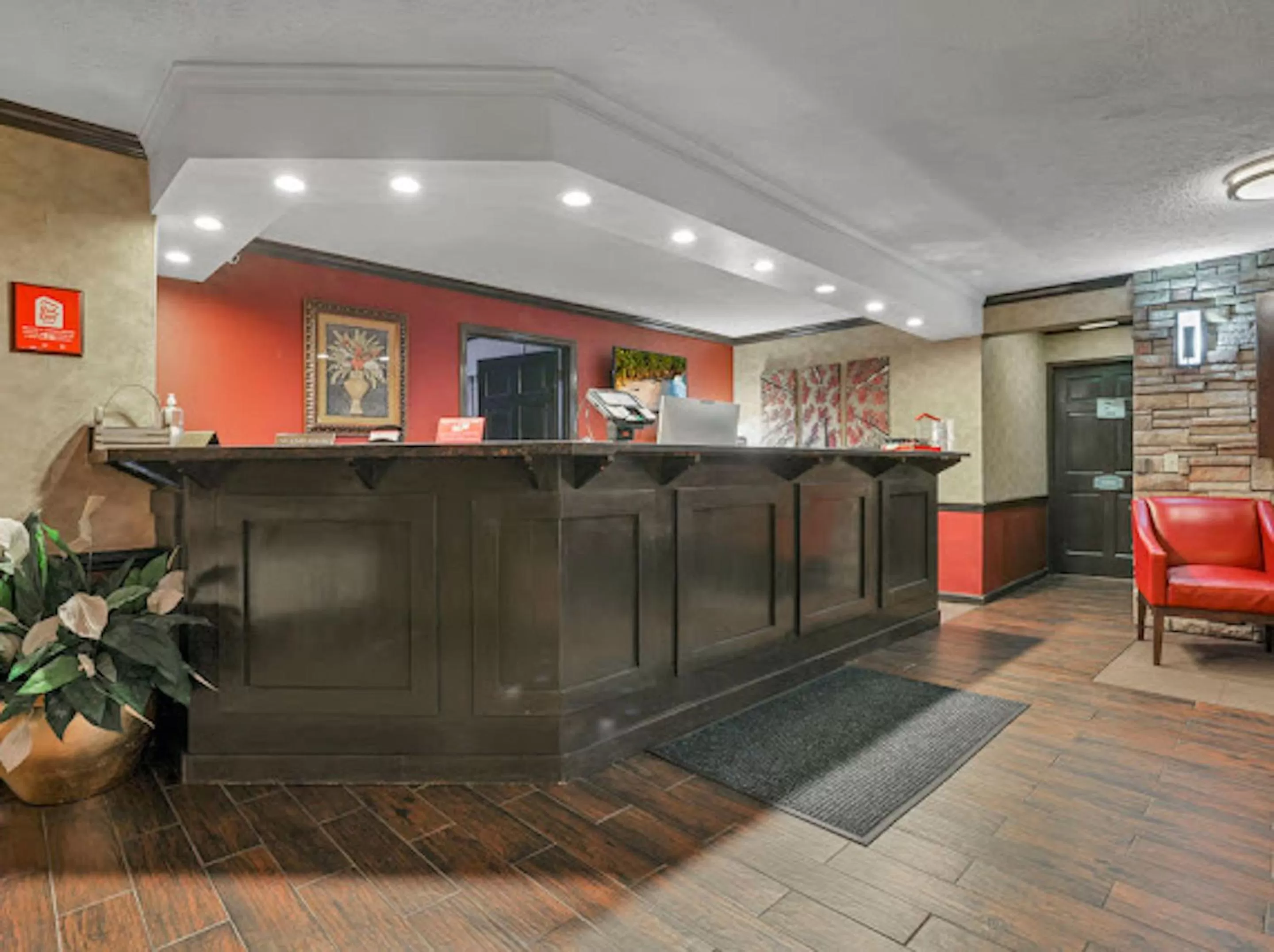 Lobby or reception in Red Roof Inn Uhrichsville