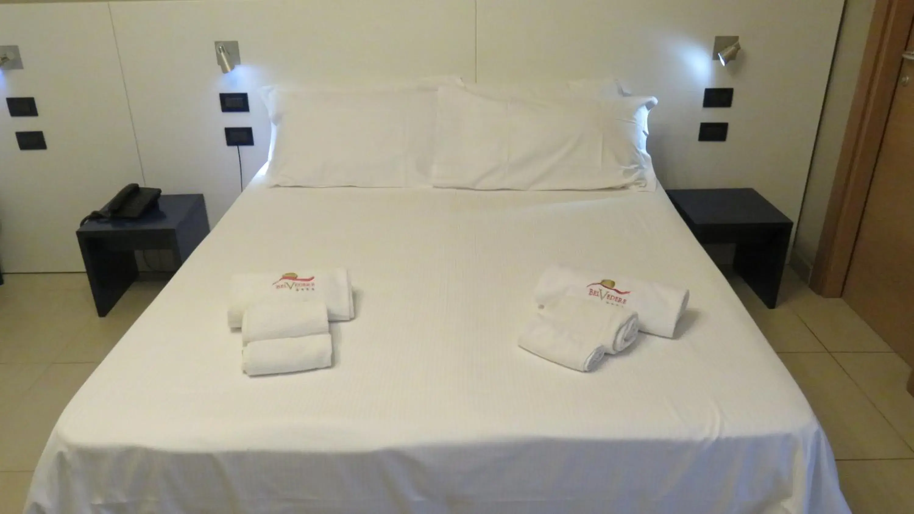 Bed in Hotel Belvedere