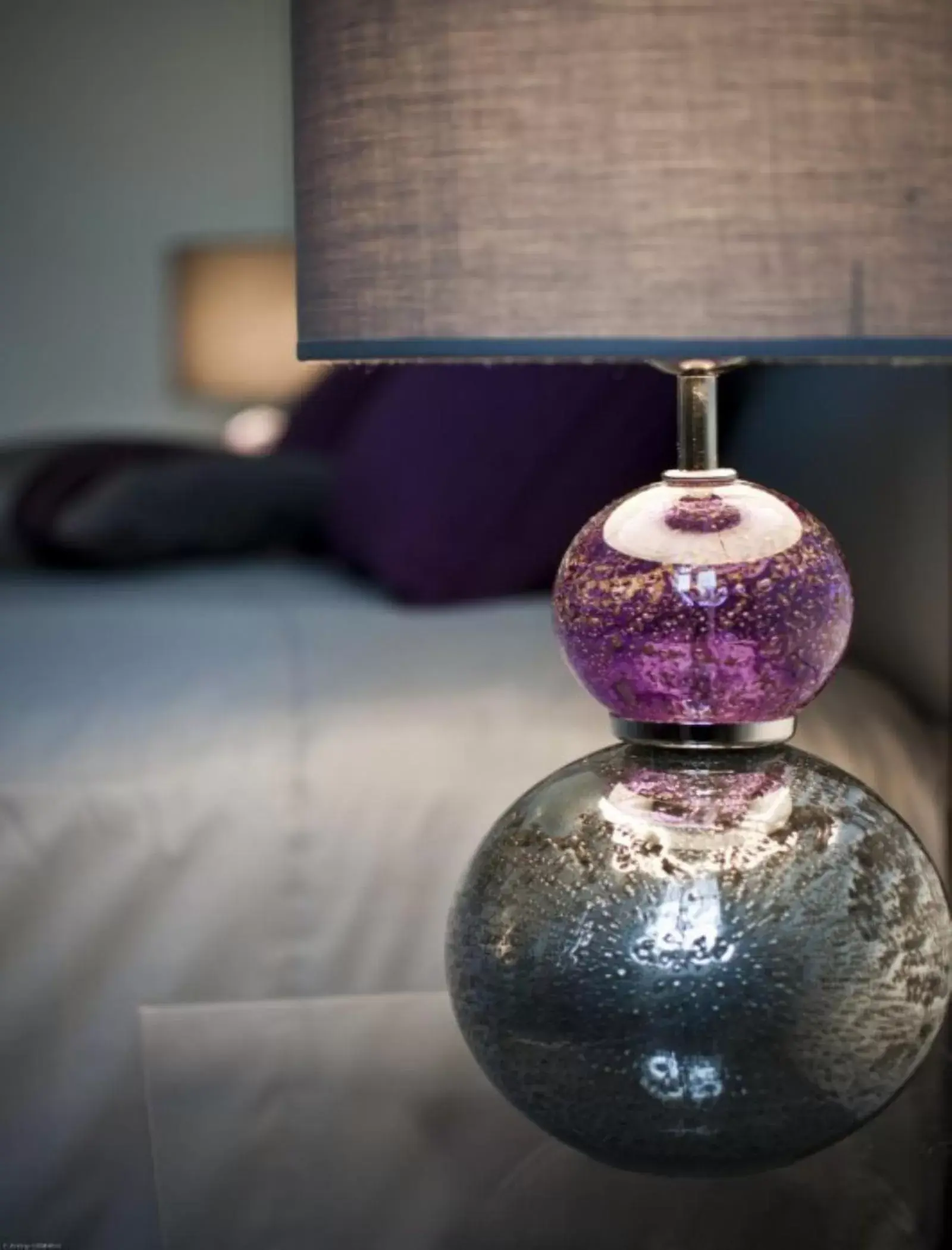 Decorative detail, Bed in Hotel Relais Saint Jean Troyes