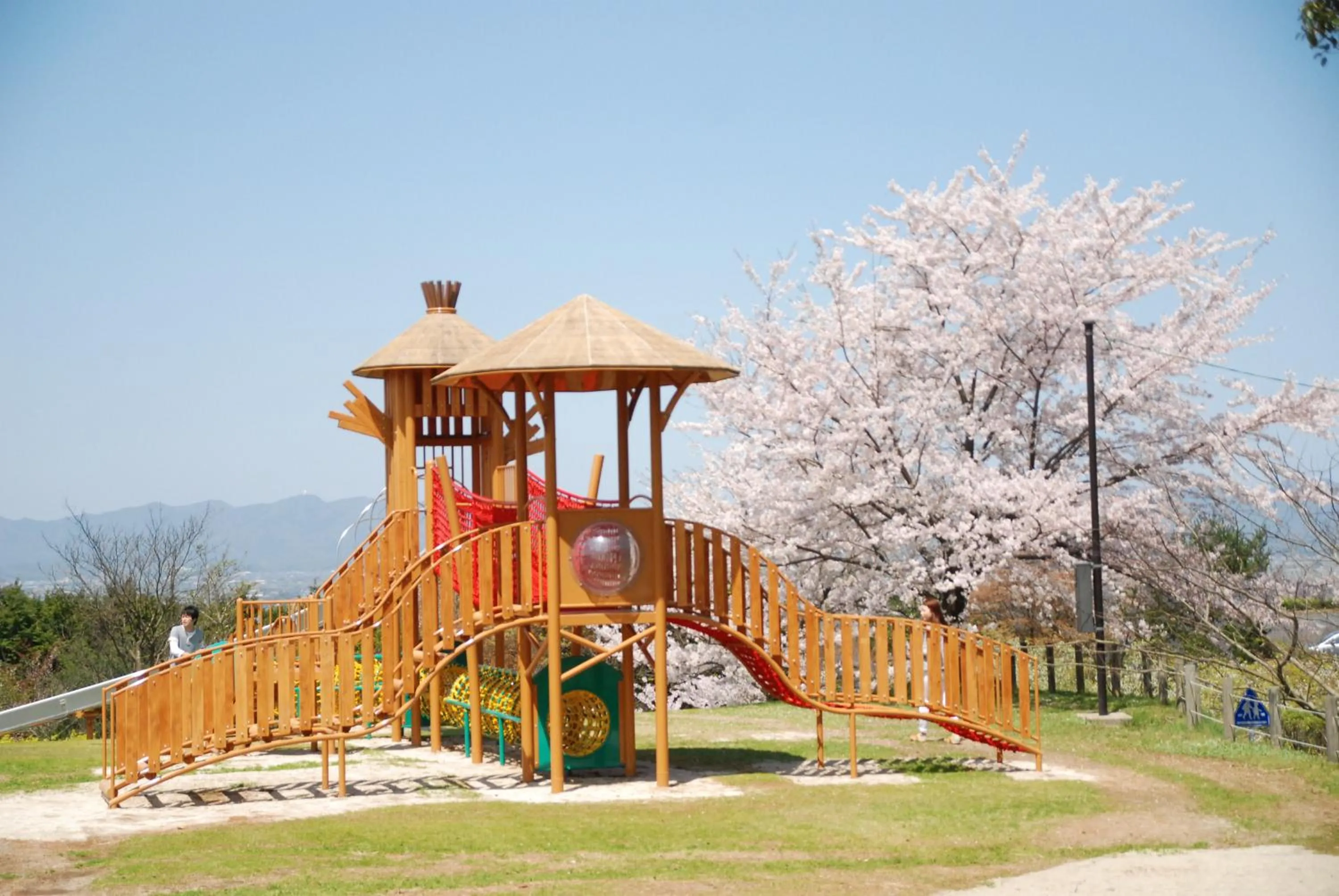 Children play ground in Matsue Forest Park