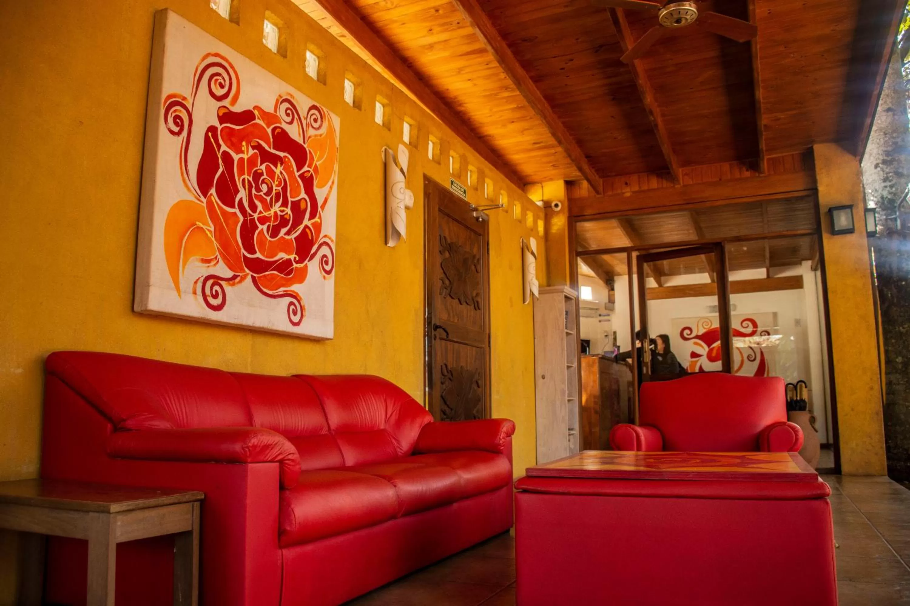 Living room, Lobby/Reception in Boutique Hotel De La Fonte & Restaurant