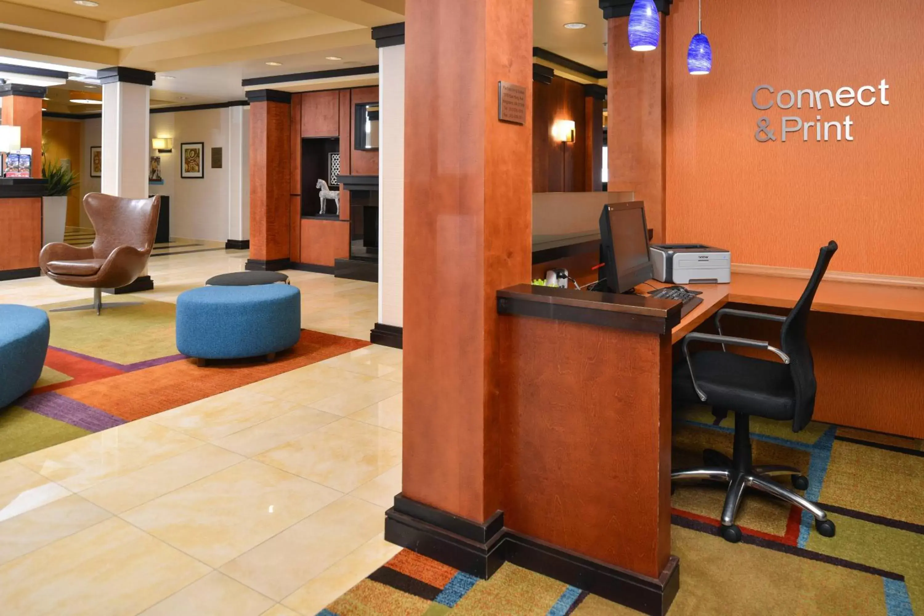 Business facilities, Lobby/Reception in Fairfield Inn & Suites Kingsland