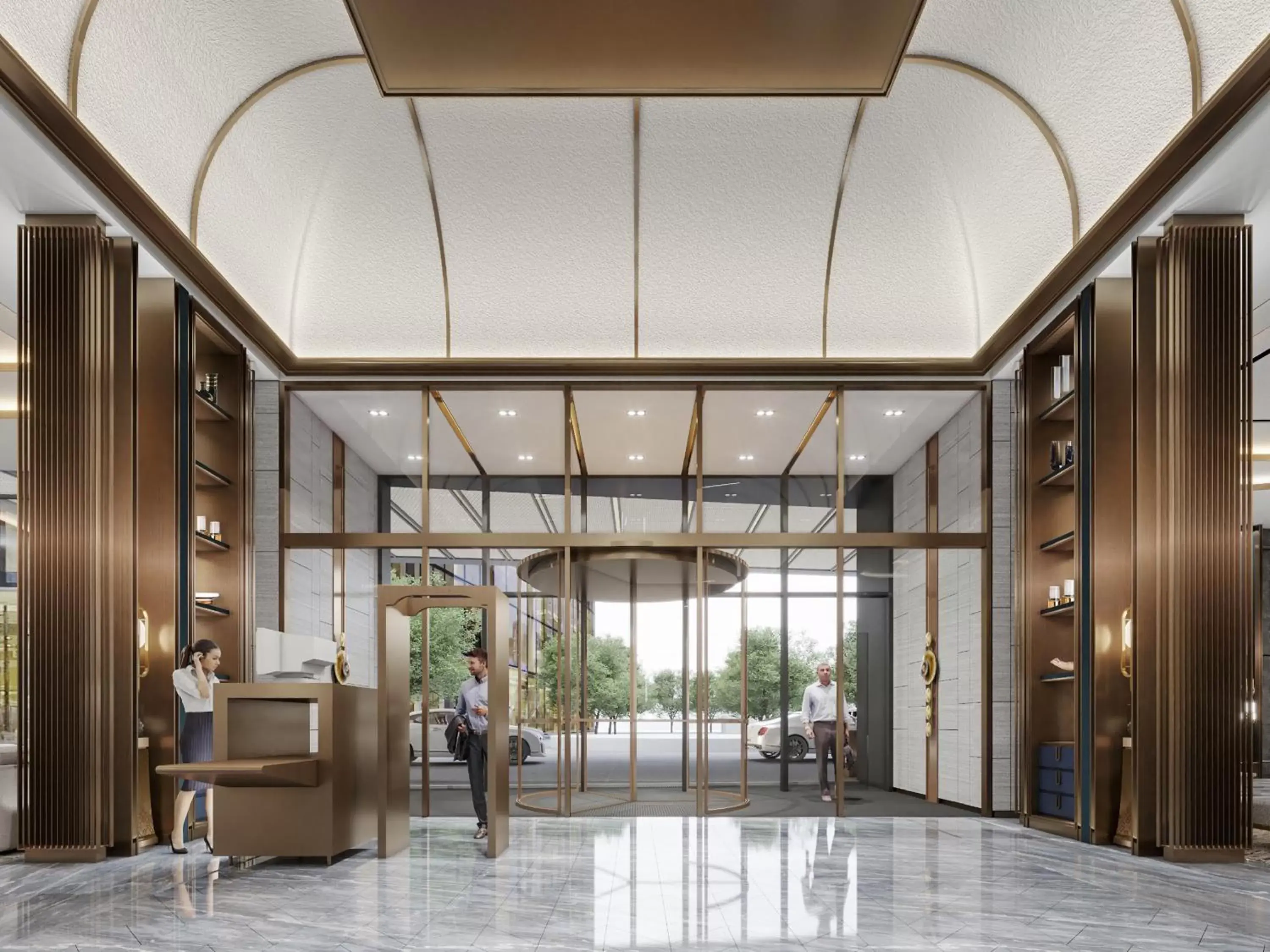 Property building, Lobby/Reception in InterContinental Tashkent, an IHG Hotel