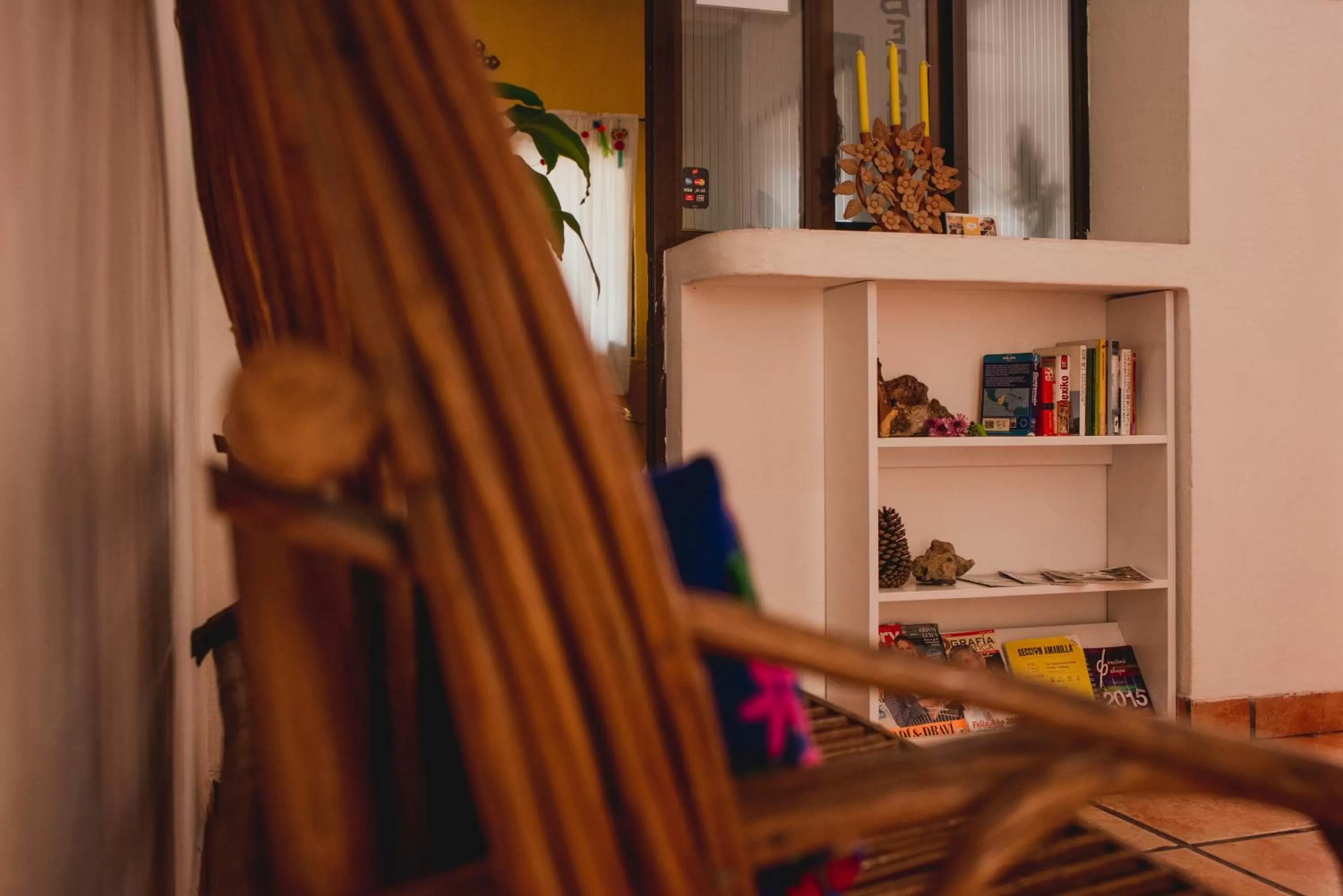 Library in Posada Kin