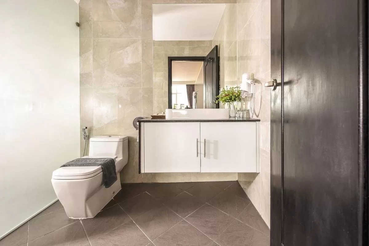 Bathroom in Flex Urban Family Villa Hotel