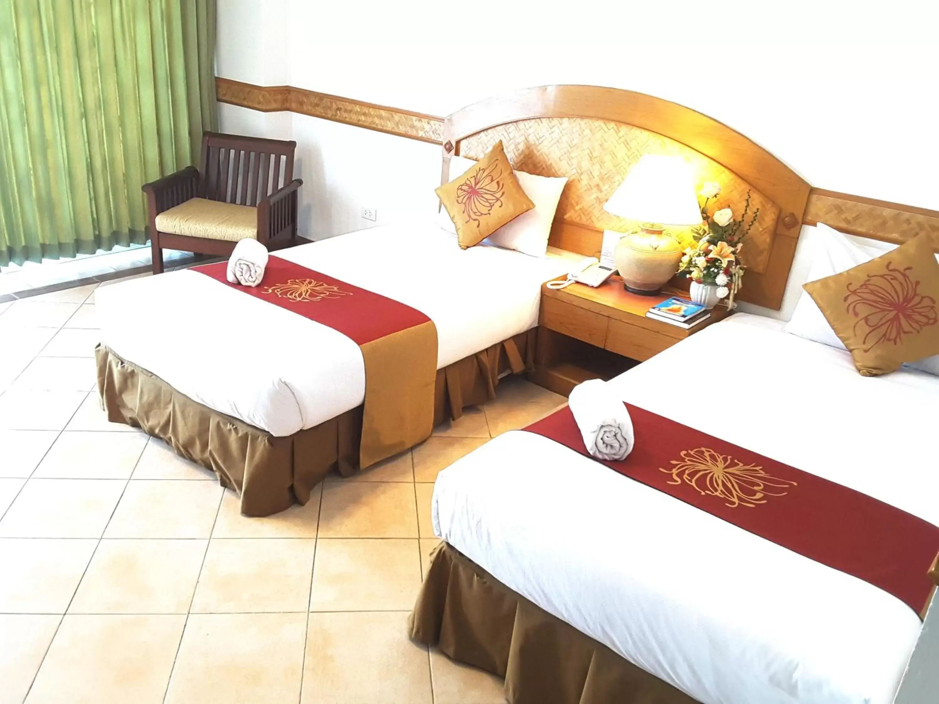 Bed in Diana Garden Resort - SHA Extra Plus