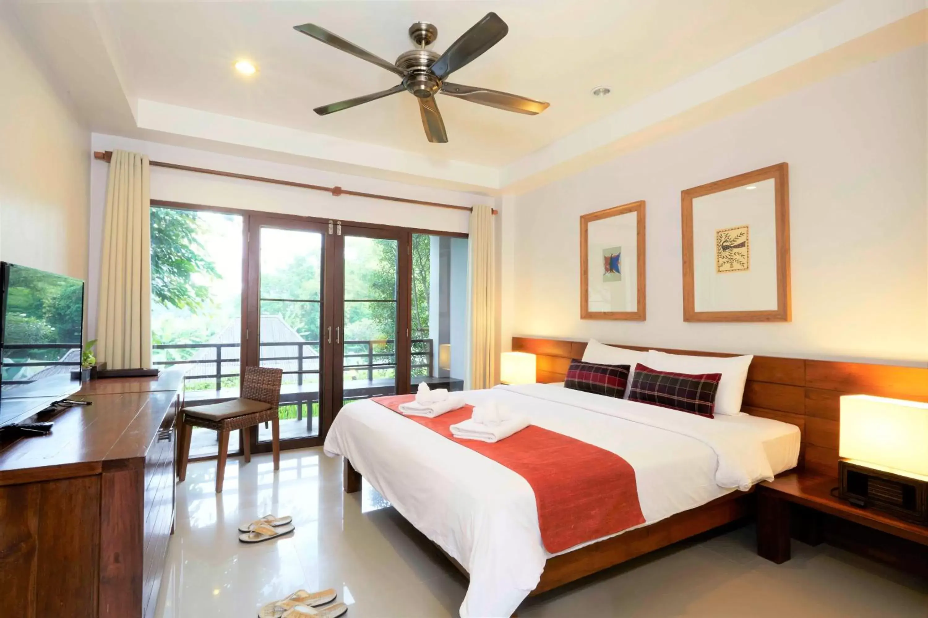 Photo of the whole room, Bed in Yoma Hotel, Pai Photo of the whole room, Bed in Yoma Hotel, Pai