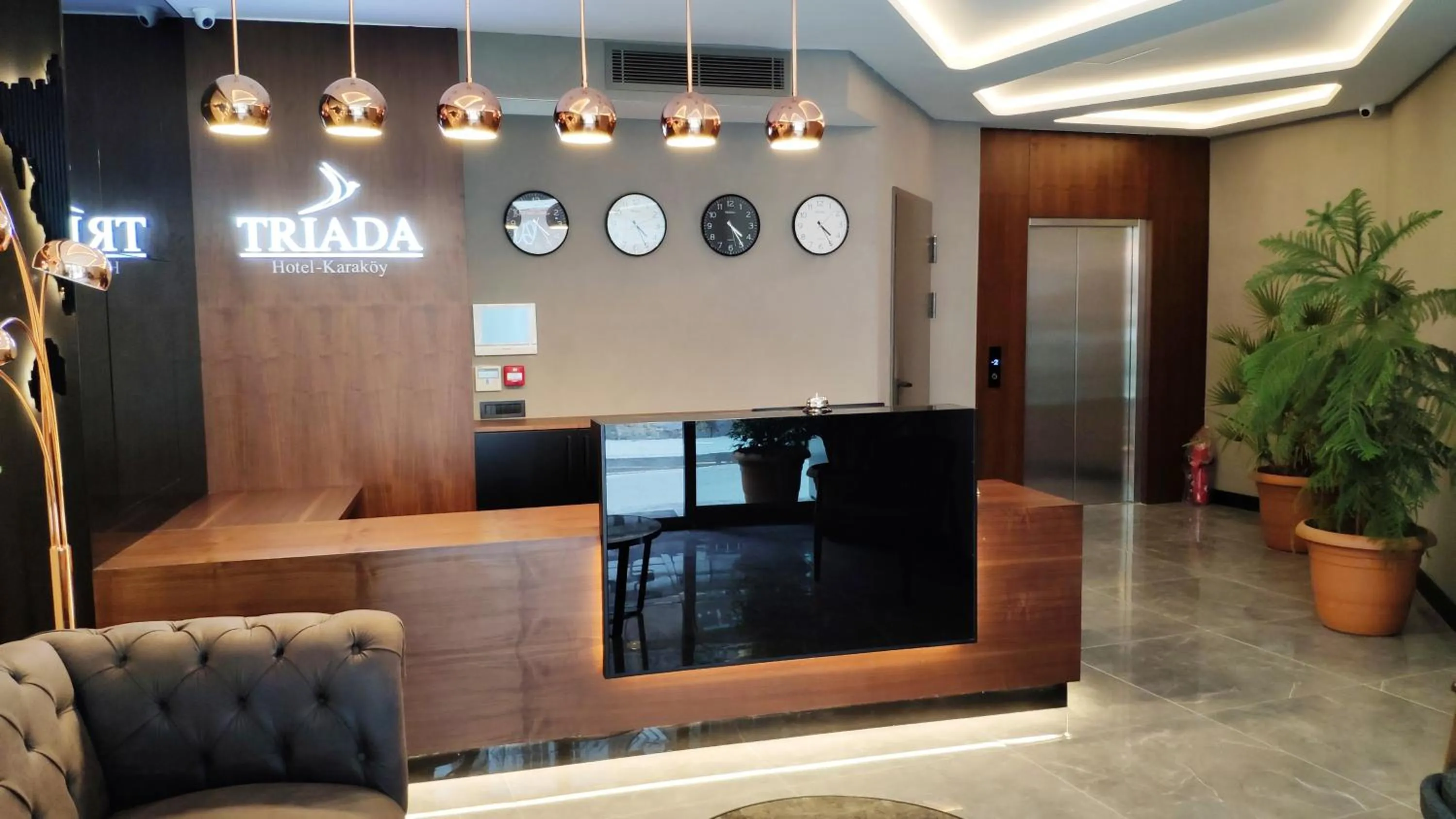 Lobby or reception in Triada Hotel Karaköy