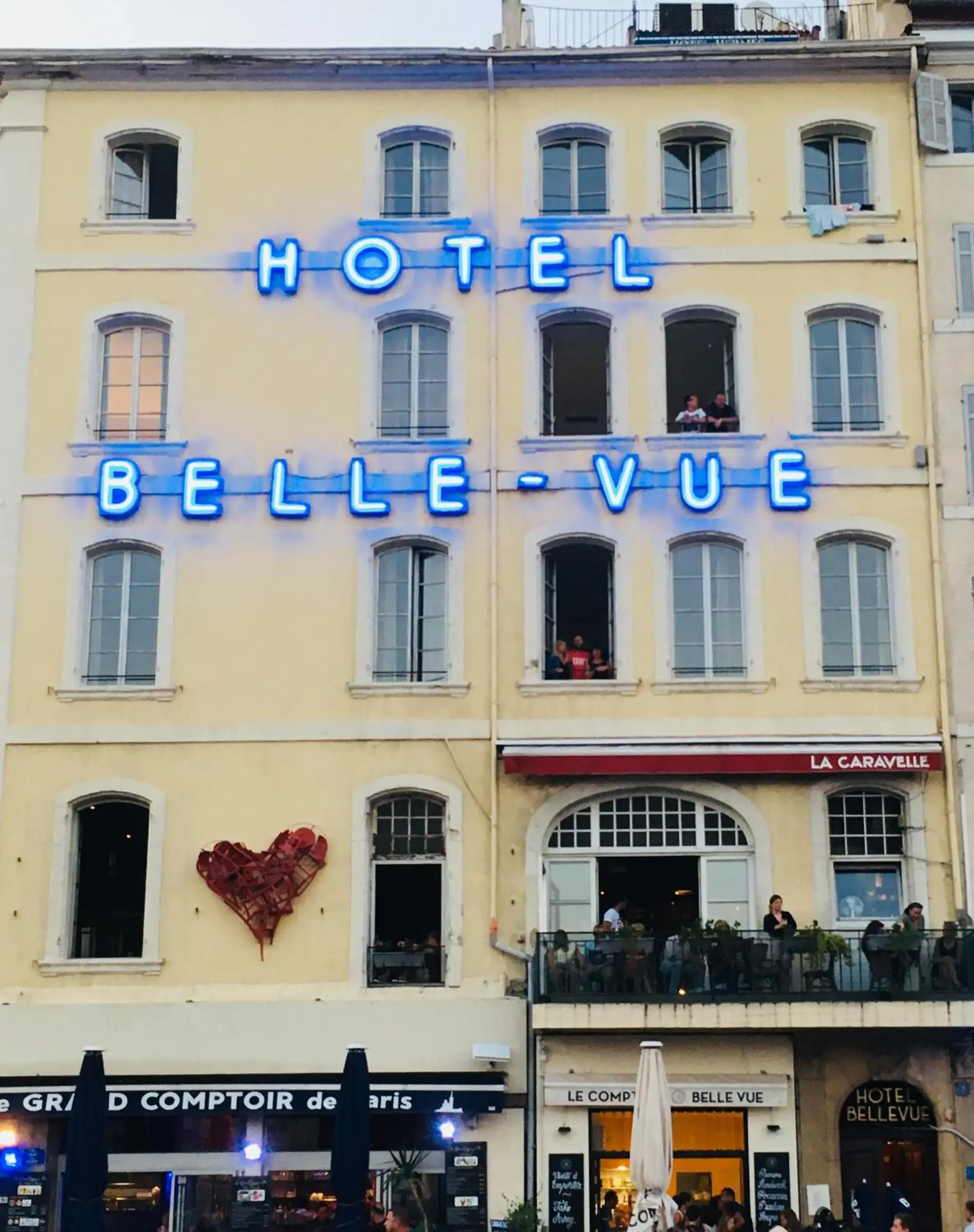 Property Building in Hotel Belle-Vue Vieux-Port