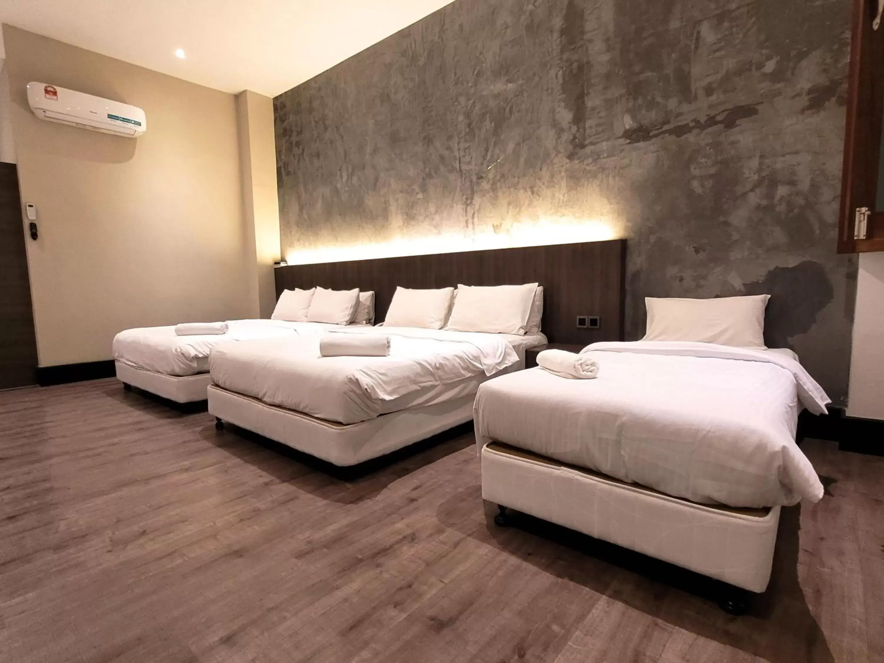 Bed in The NINES HOTEL Malacca Bed in The NINES HOTEL Malacca