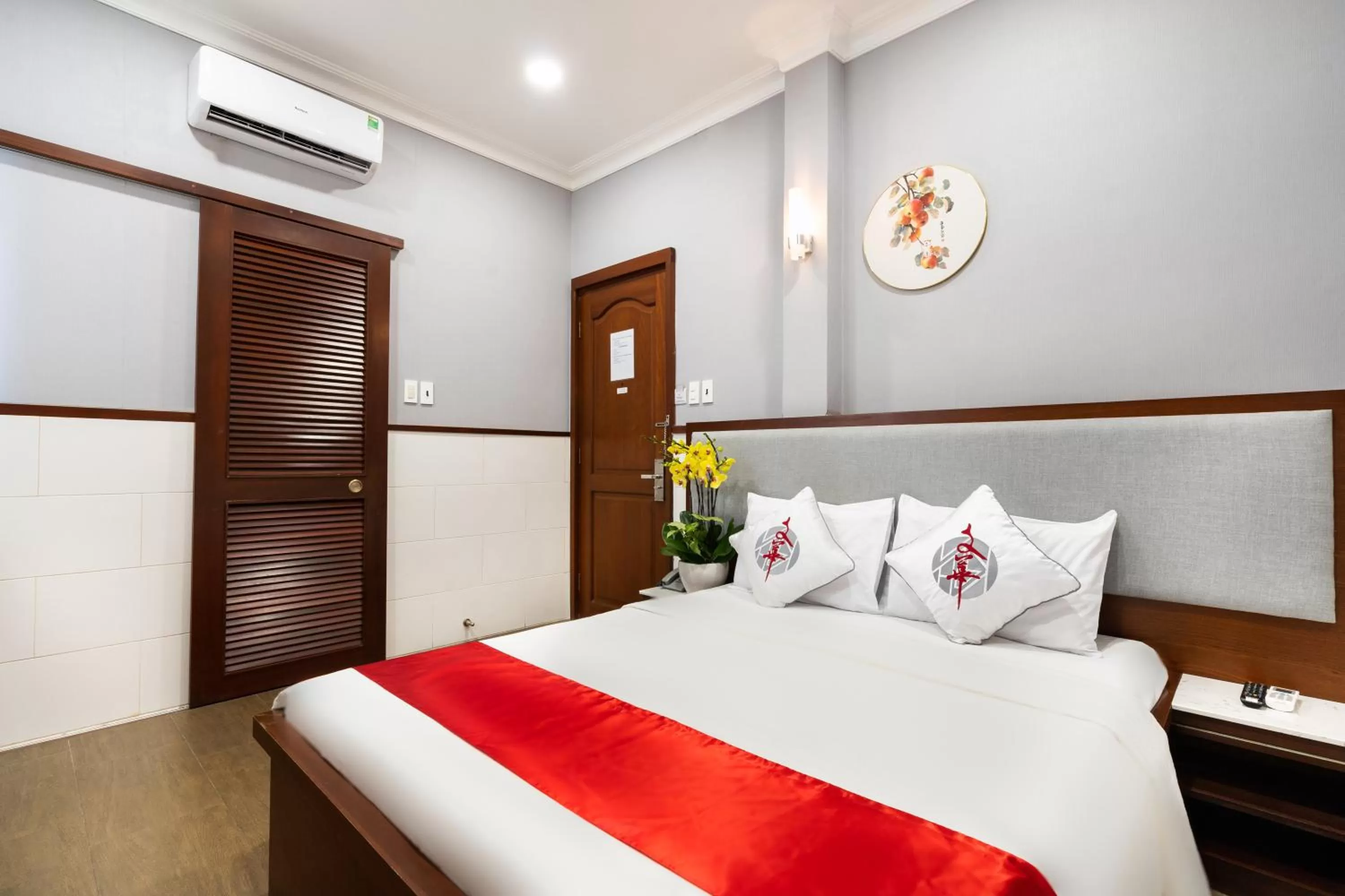 Bed in Văn Hoa Hotel