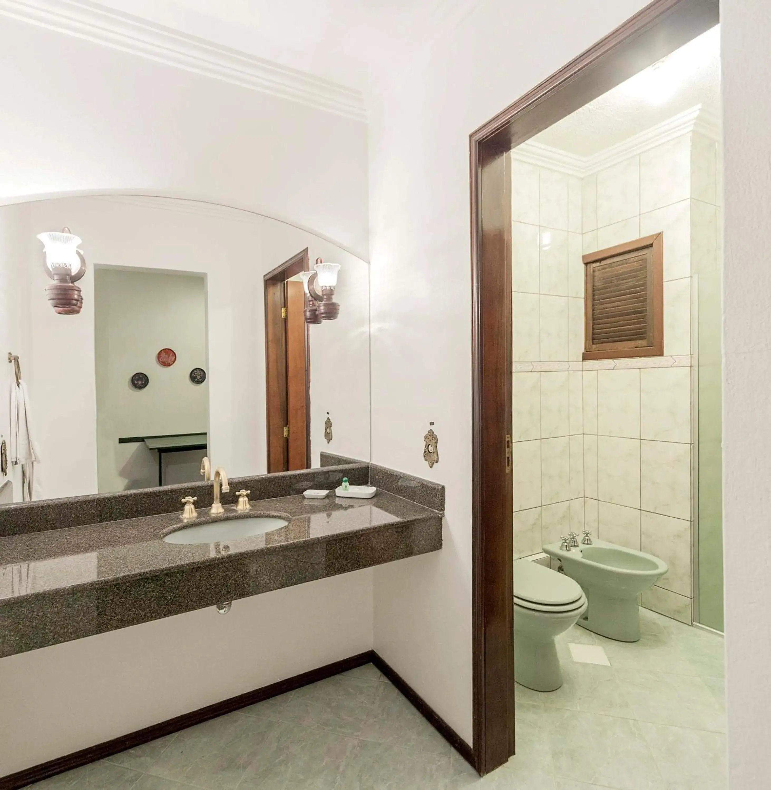 Bathroom in Hotel Tannenhof