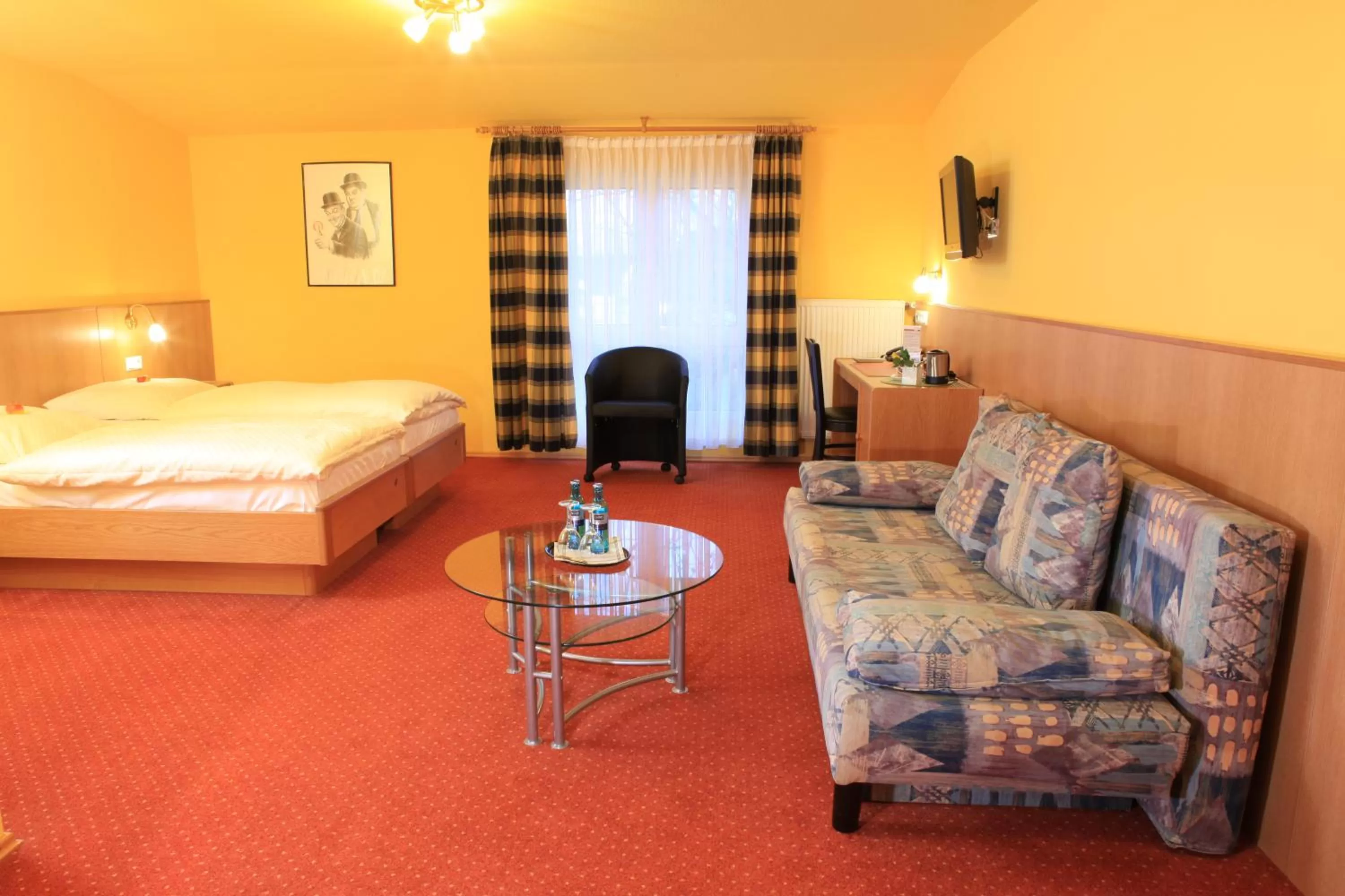 Bed in Hotel Kasserolle