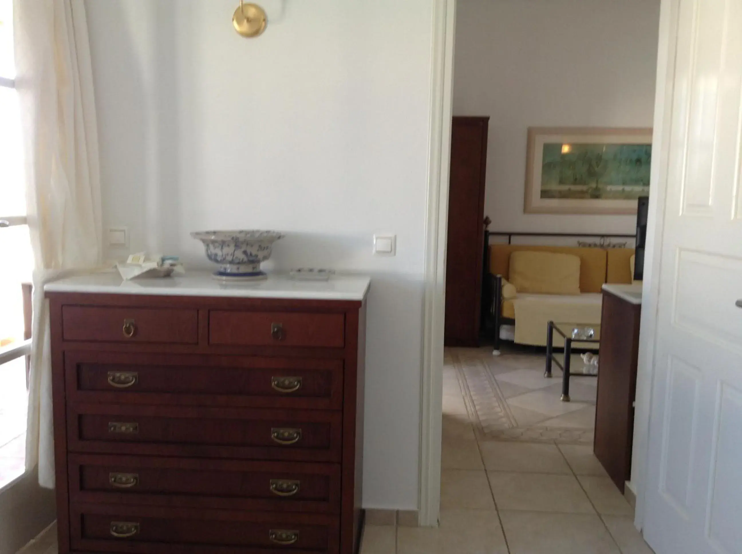 Decorative detail, Bathroom in Astir Of Naxos