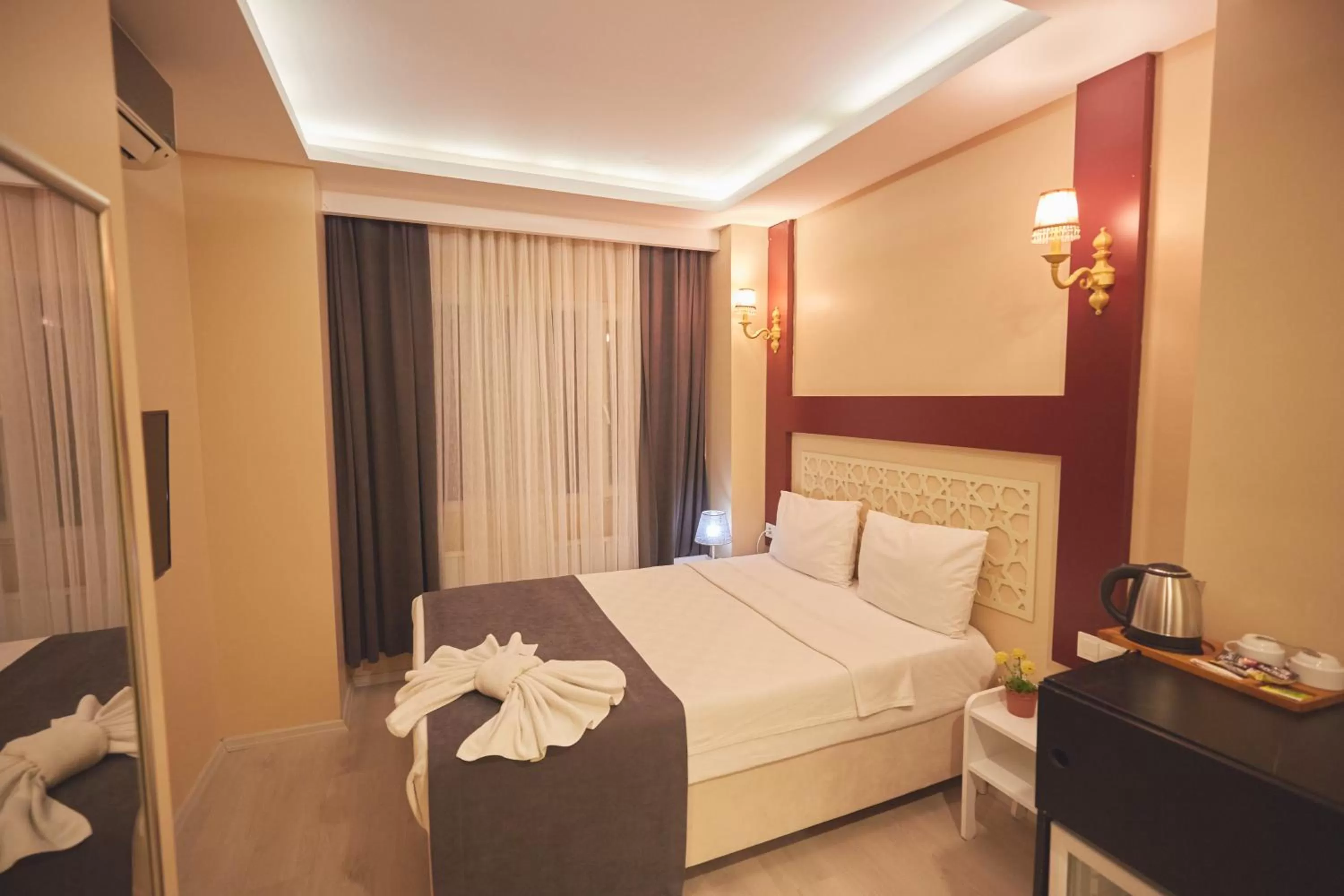 Bedroom, Bed in Albatros Hagia Sophia Hotel