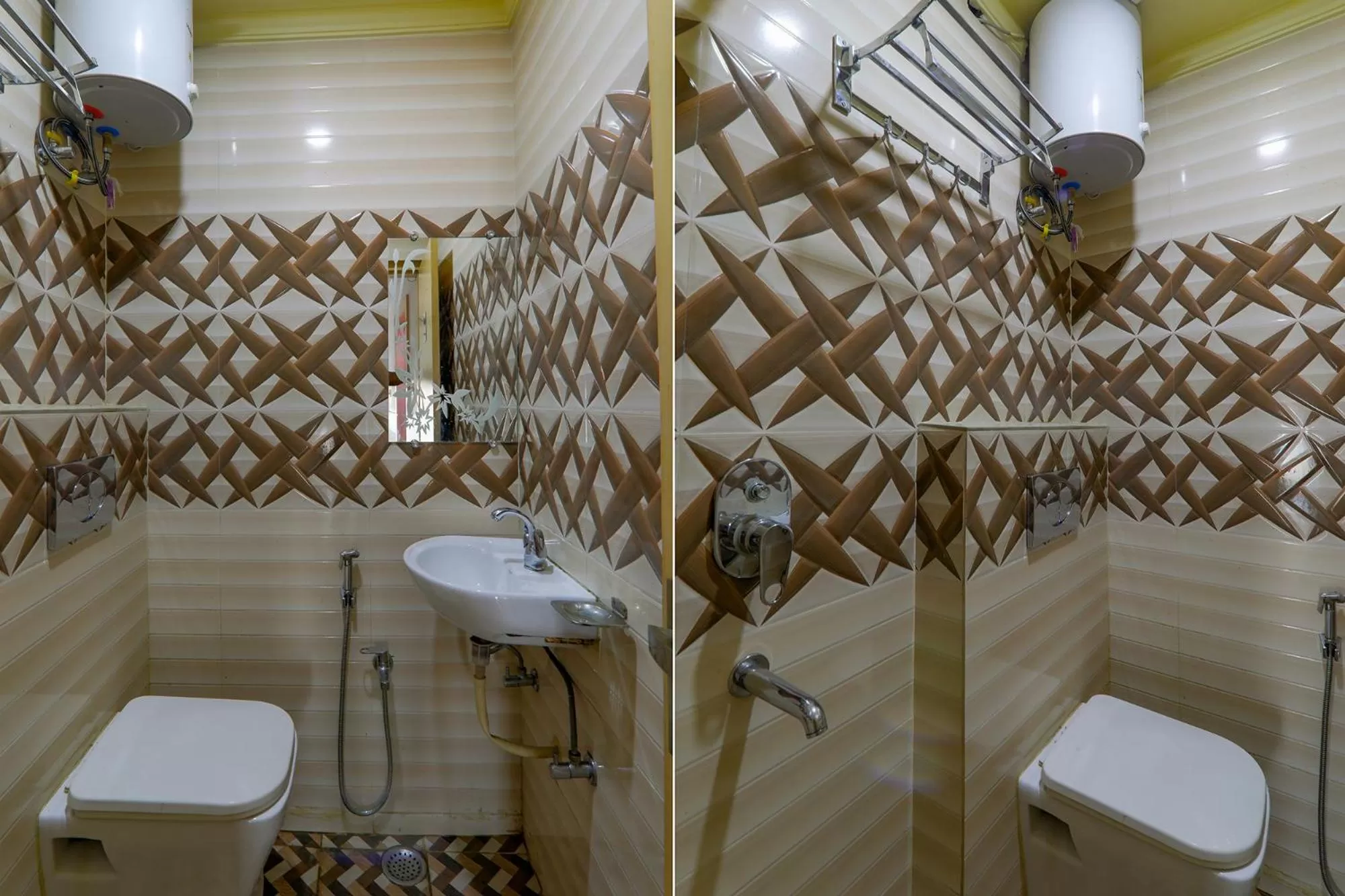 Bathroom in Via Moti Mahal - Sarnath museum