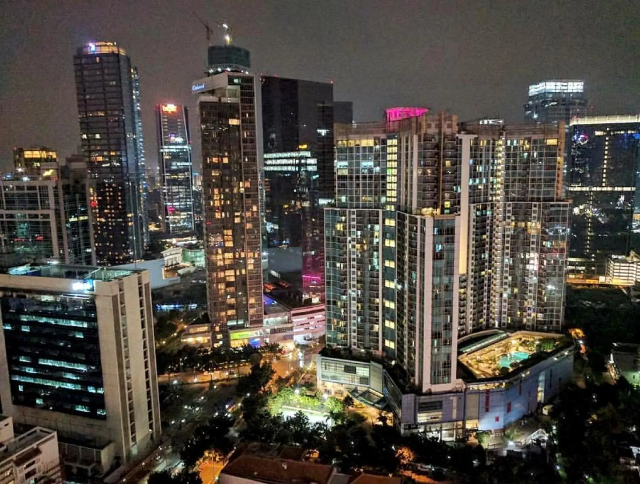 City view in Somerset Grand Citra Jakarta