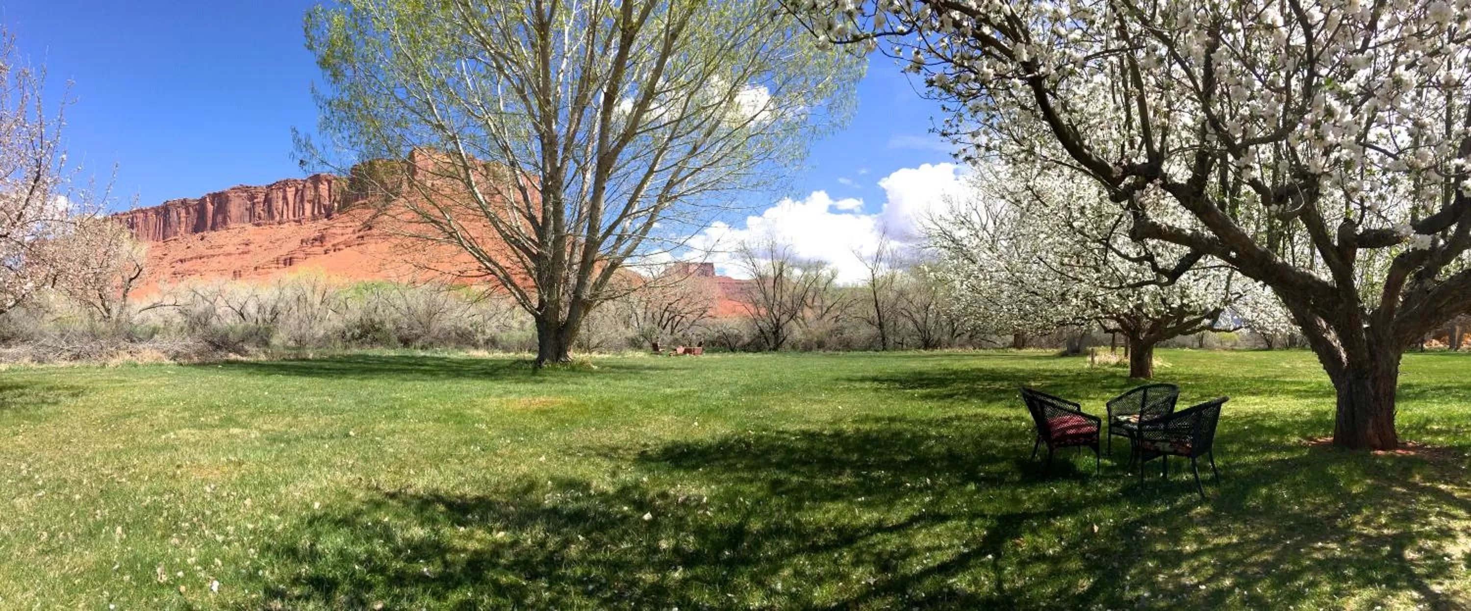 Garden in Castle Valley Inn