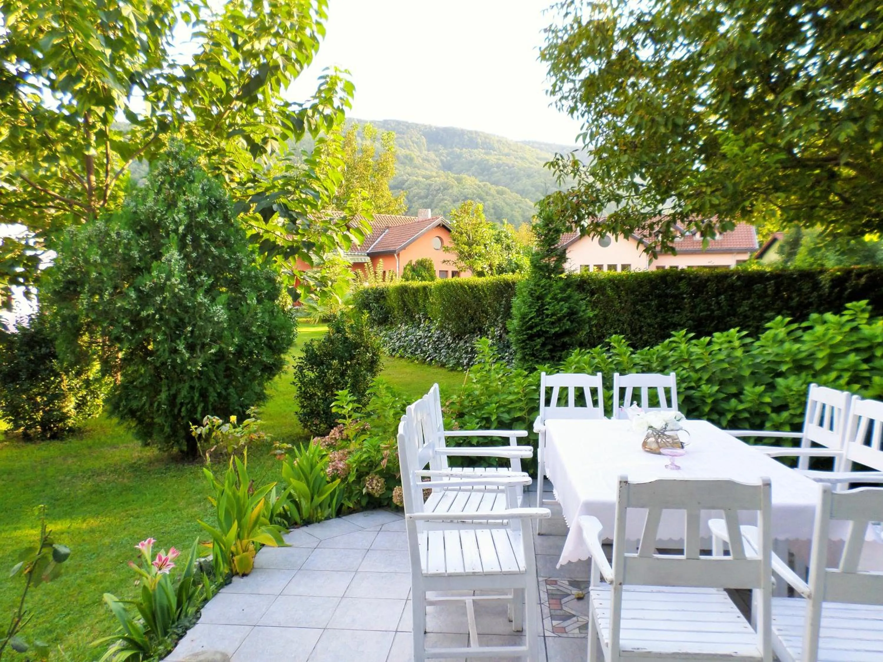 Patio in Villa Kirkpinar Sapanca