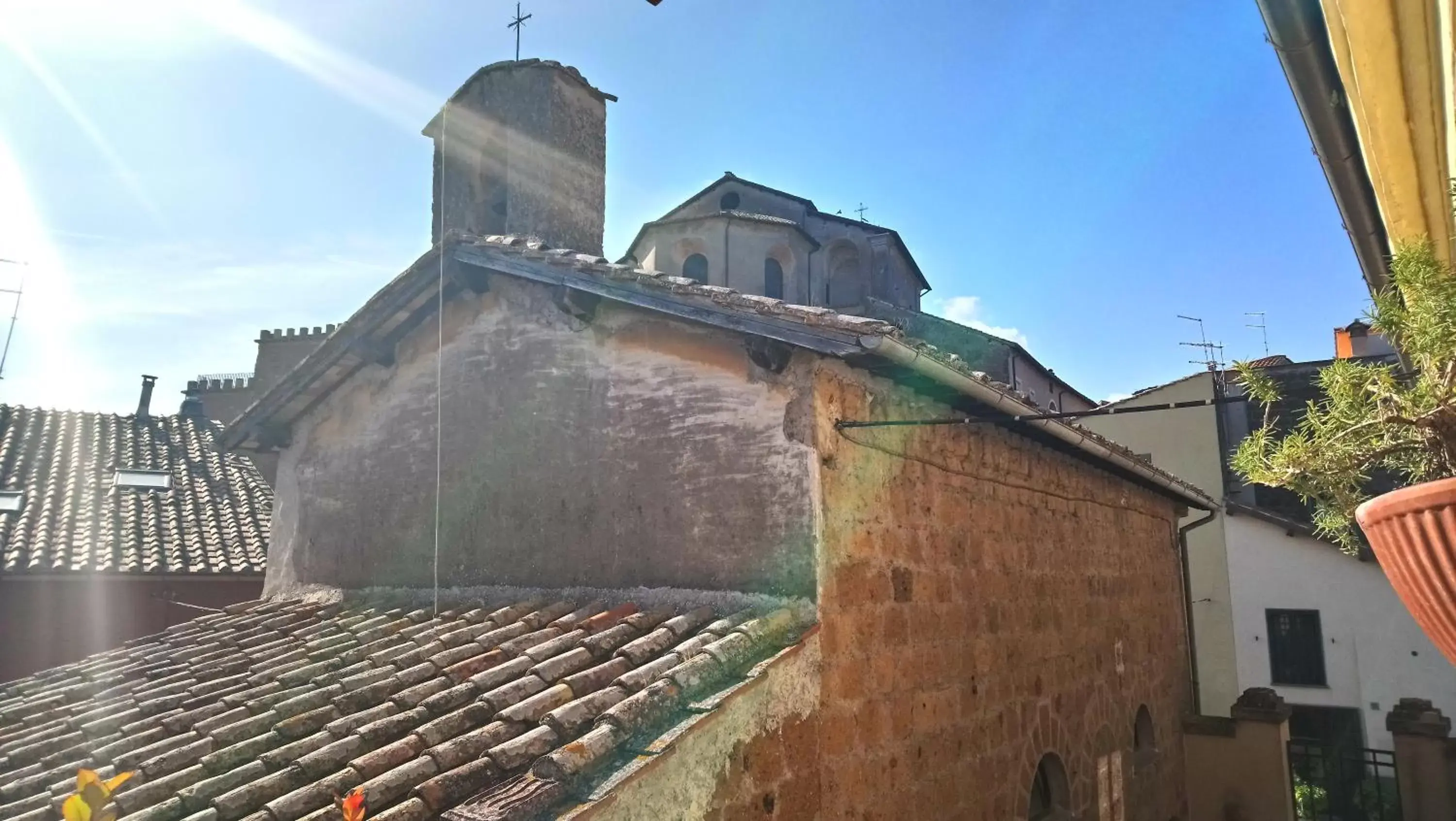 View (from property/room), Property Building in Nerone's - Sutri Bed & Dinner