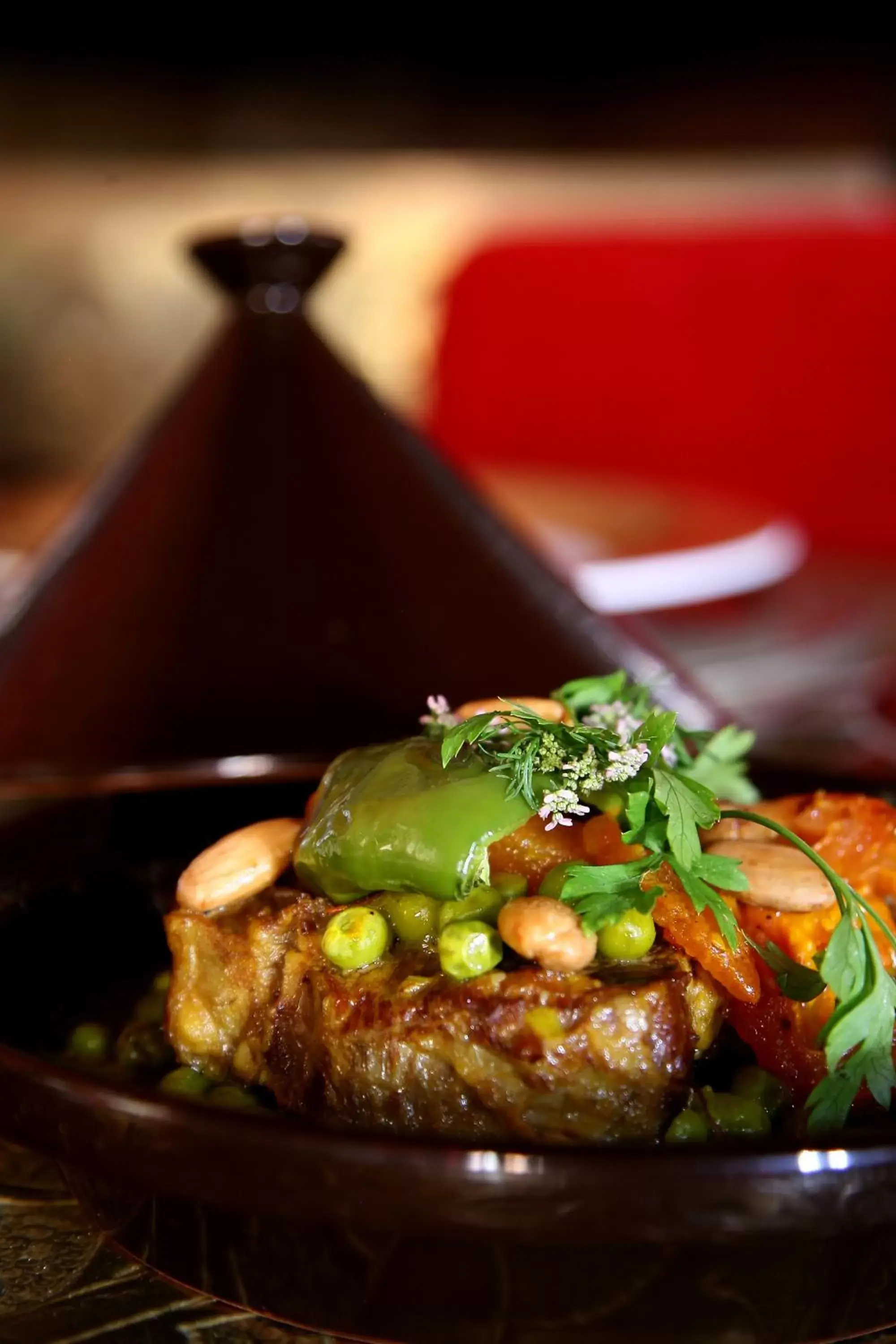 Food close-up in Les Jardins De La Koutoubia